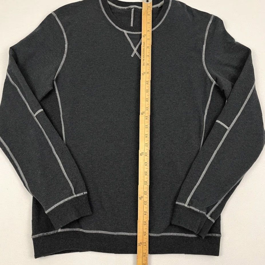 Lululemon Lululemon All Town Sweatshirt Mens L Gray Contrast Stitch Crewneck Athleisure Size US L / EU 52-54 / 3 - 4 Thumbnail