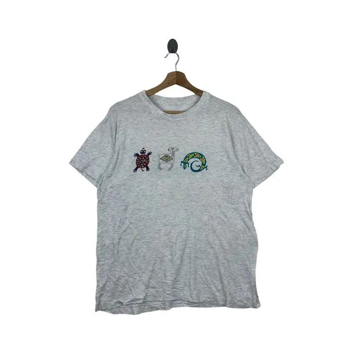 Vintage Vintage 1995 NEW CANTER ABORIGINAL Good Change Tee Shirt Size US M / EU 48-50 / 2 - 1 Thumbnail
