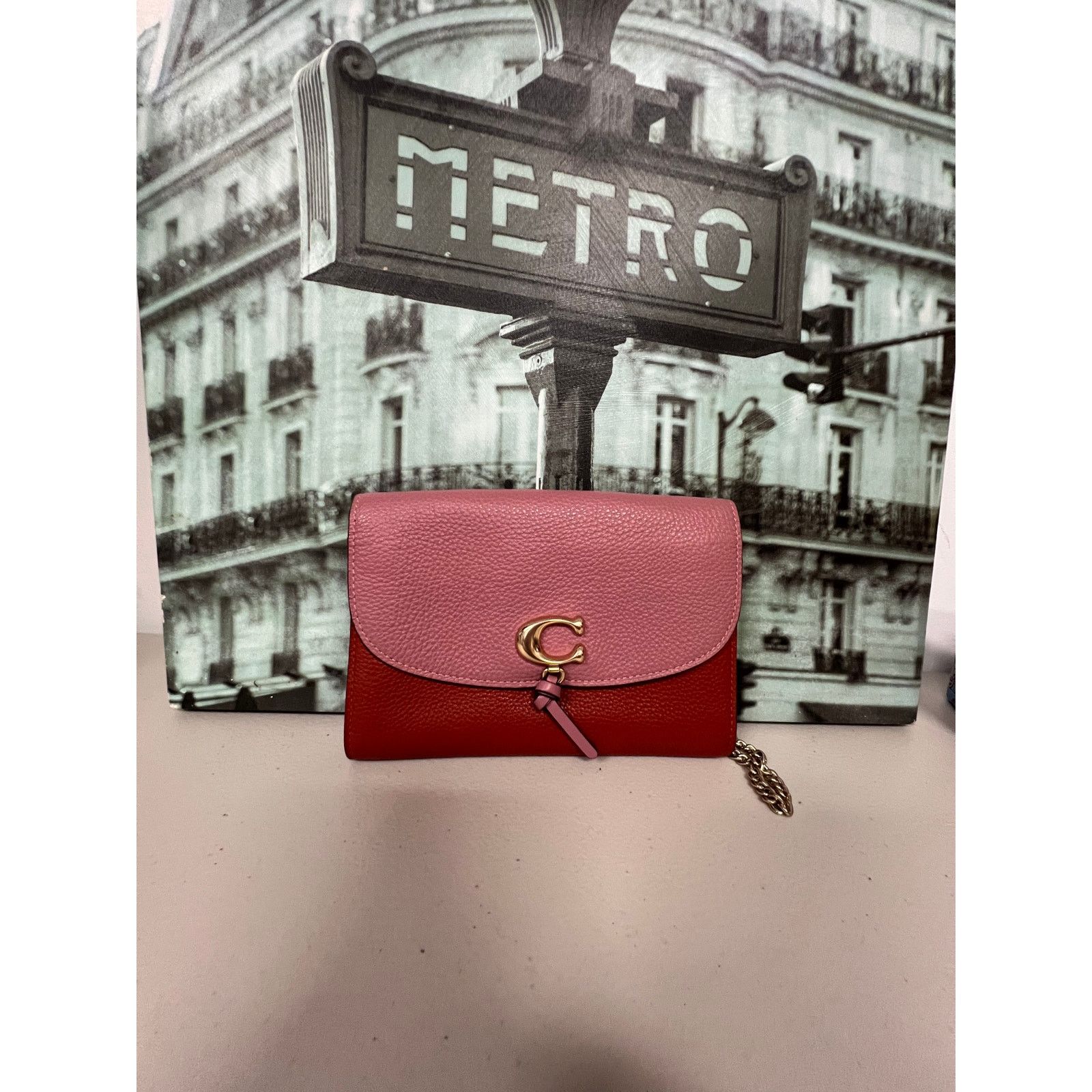 Coach Coach 2625 Remi Chain Crossbody in Colorblock Size ONE SIZE - 1 Thumbnail