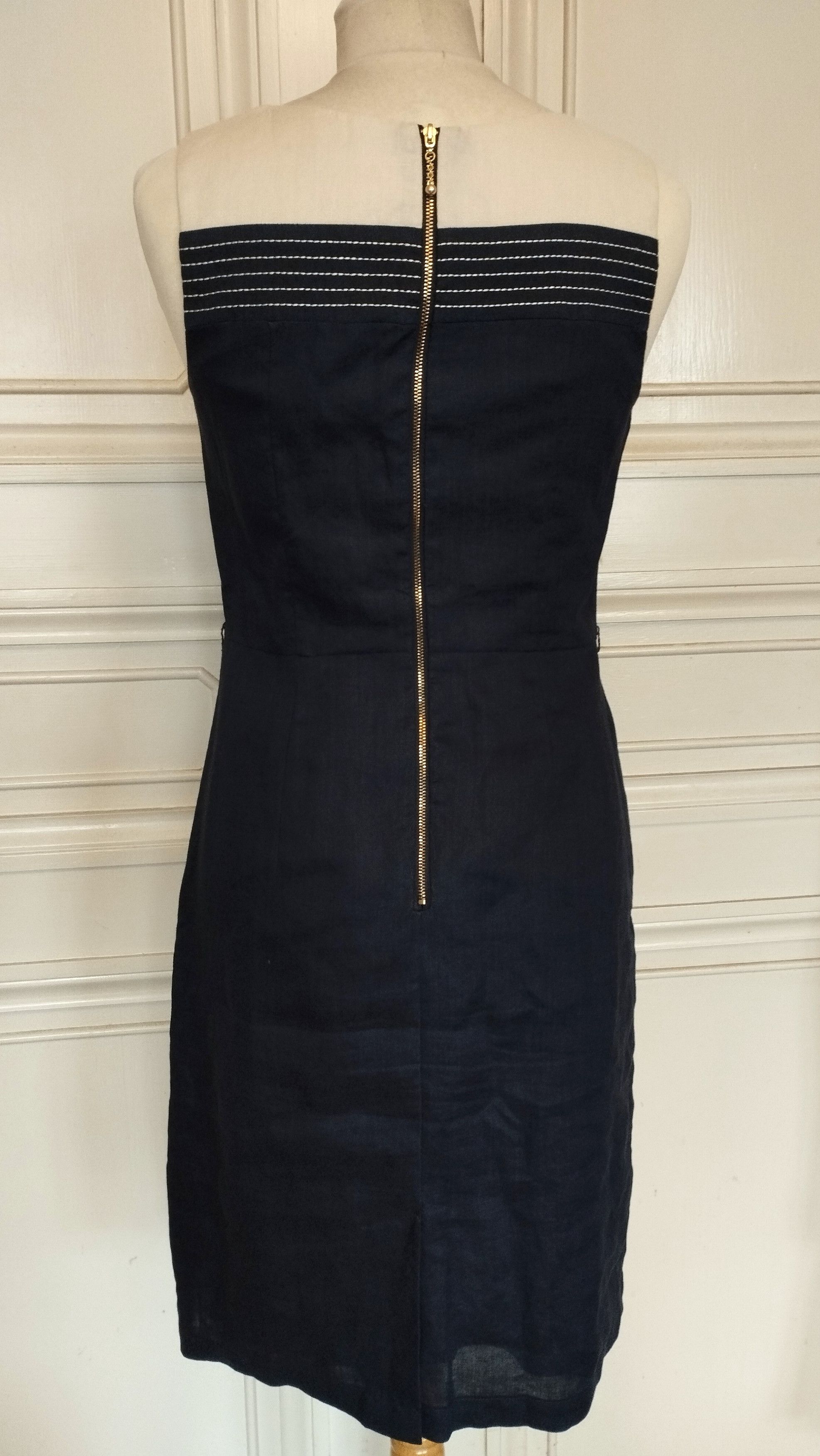 Designer René Derhy Robe Lin Fatalite Soirée Casual T XS Size XS / US 0-2 / IT 36-38 - 4 Thumbnail