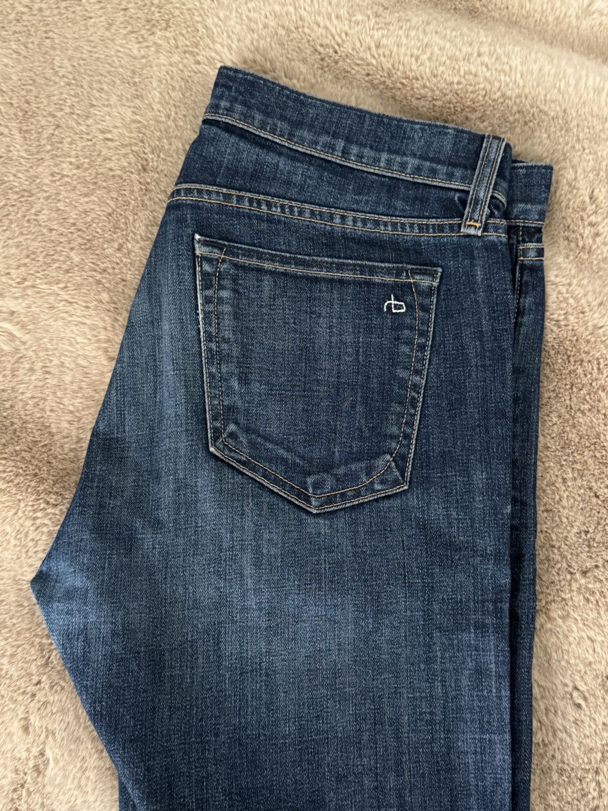 Rag & Bone Rag & Bone - Classic Blue Denim Jeans Size US 32 / EU 48 - 1 Thumbnail