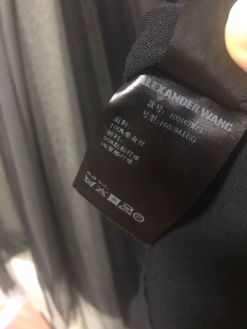 Alexander Wang ALEXANDER WANG Sheer Silk Top- Size XXS / US 00 / IT 34 - 6 Thumbnail