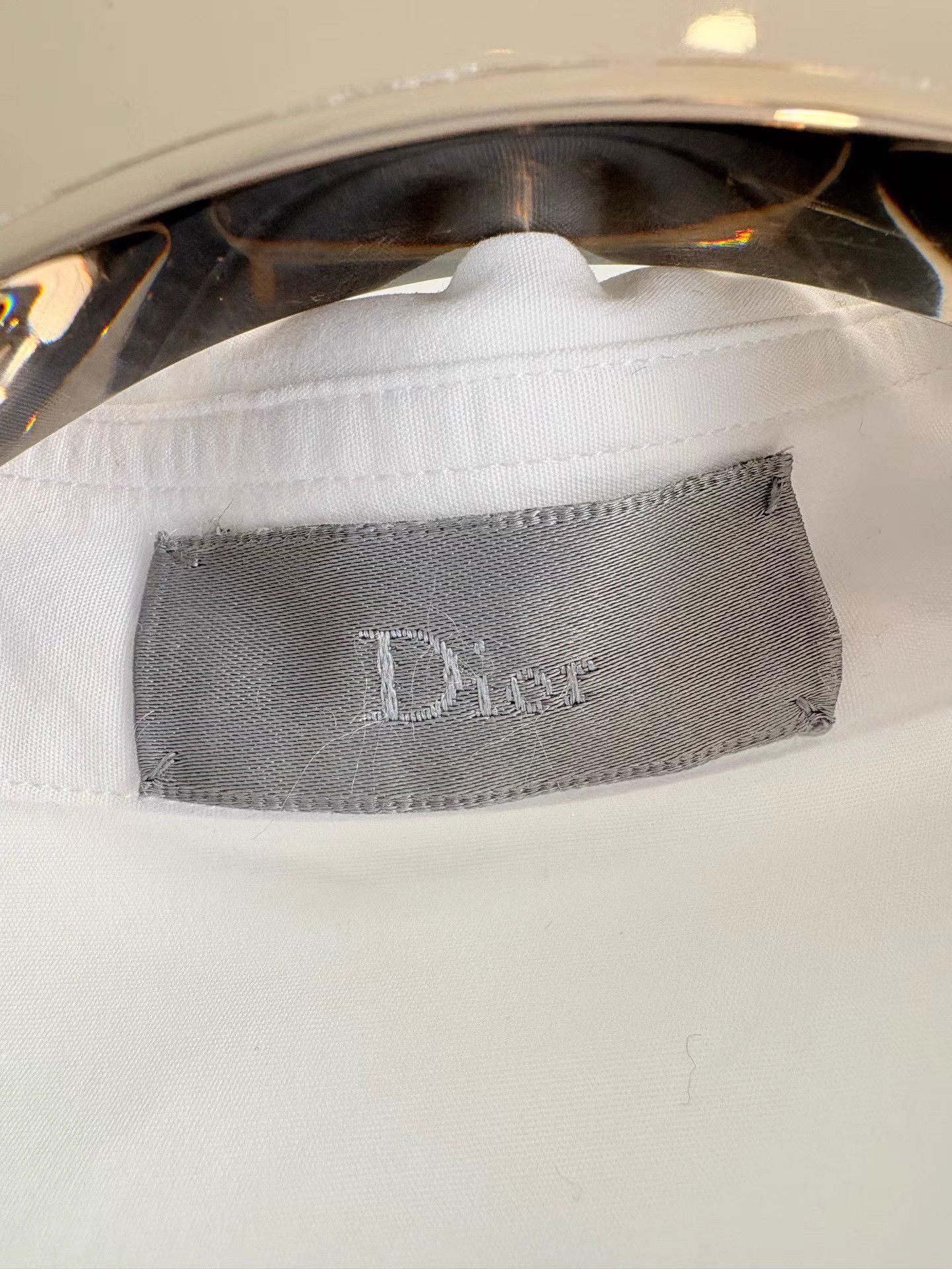Dior DIOR Runway White Long Sleeve Shirt Size XS / US 0-2 / IT 36-38 - 3 Thumbnail
