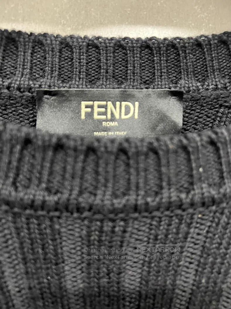 Fendi Fendi Woolen Sweater Size US L / EU 52-54 / 3 - 2 Thumbnail