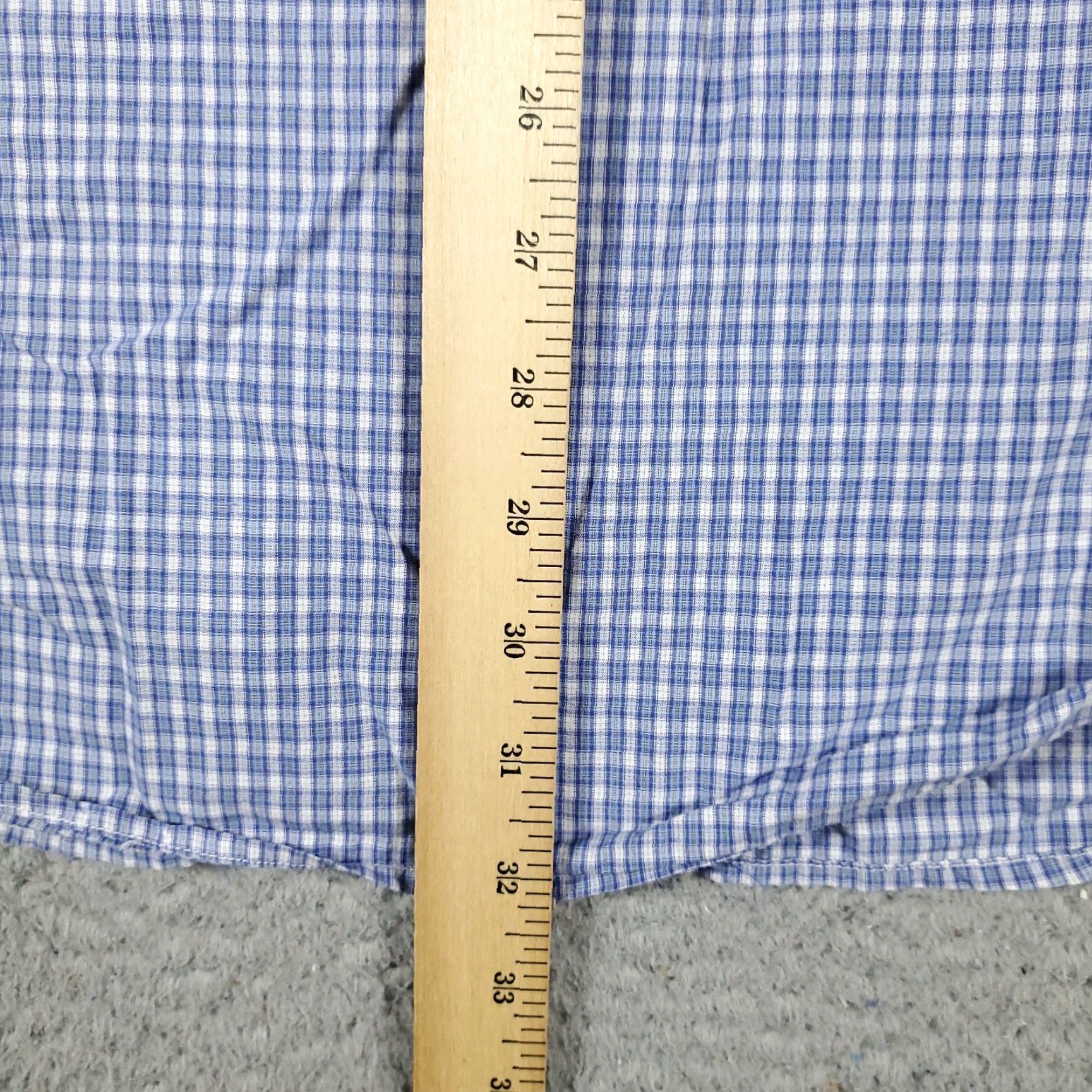 Tommy Hilfiger Tommy Hilfiger Shirt Mens Large Blue Plaid Casual Button Up Long Sleeve Size US L / EU 52-54 / 3 - 5 Thumbnail