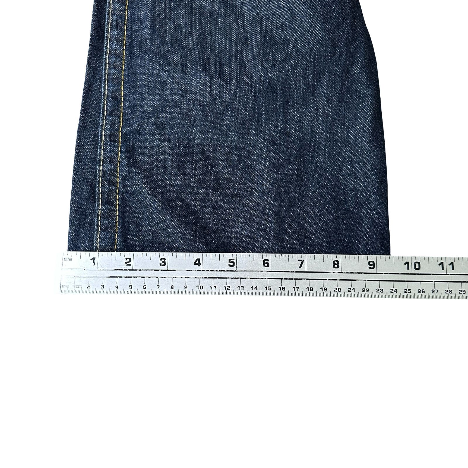 True Religion True Religion World Tour Jeans Mens 38 Blue Denim Straight Size US 38 / EU 54 - 10 Thumbnail