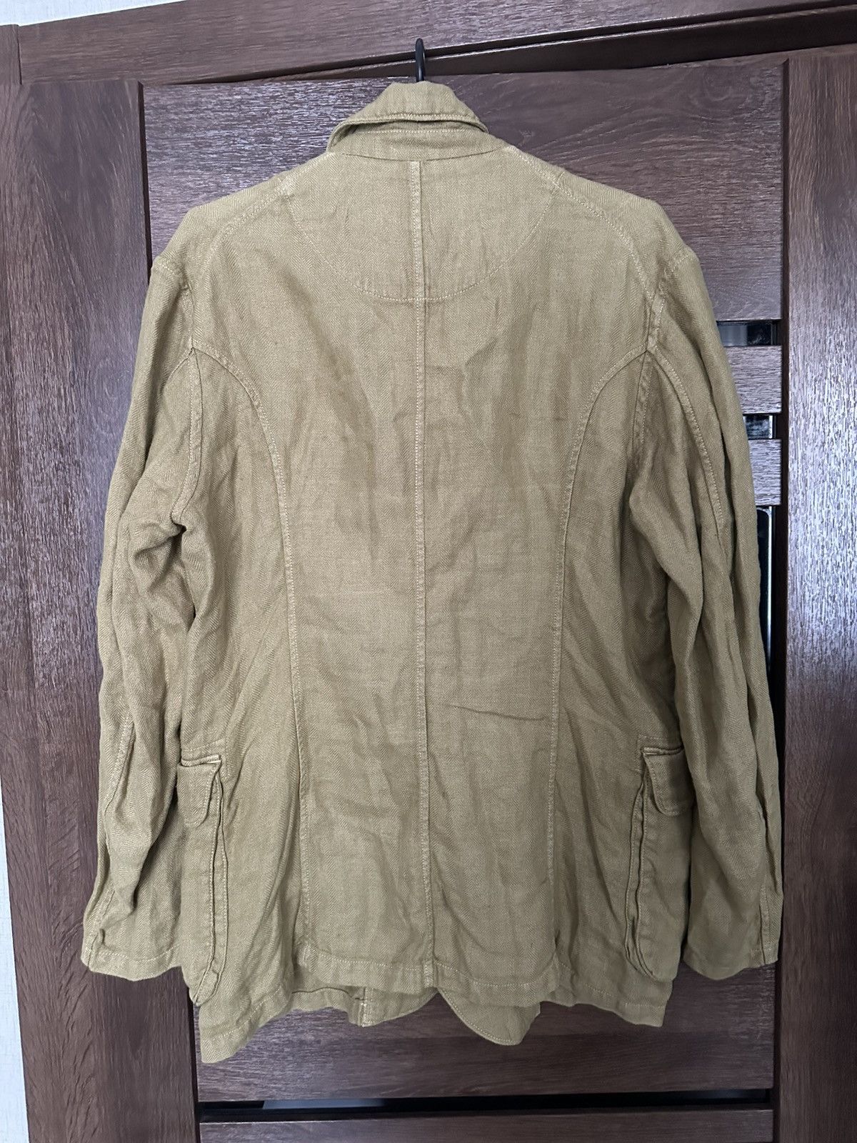 Japanese Brand Work Not Work Artisan Classics Japan Linen Jacket Size US L / EU 52-54 / 3 - 4 Thumbnail