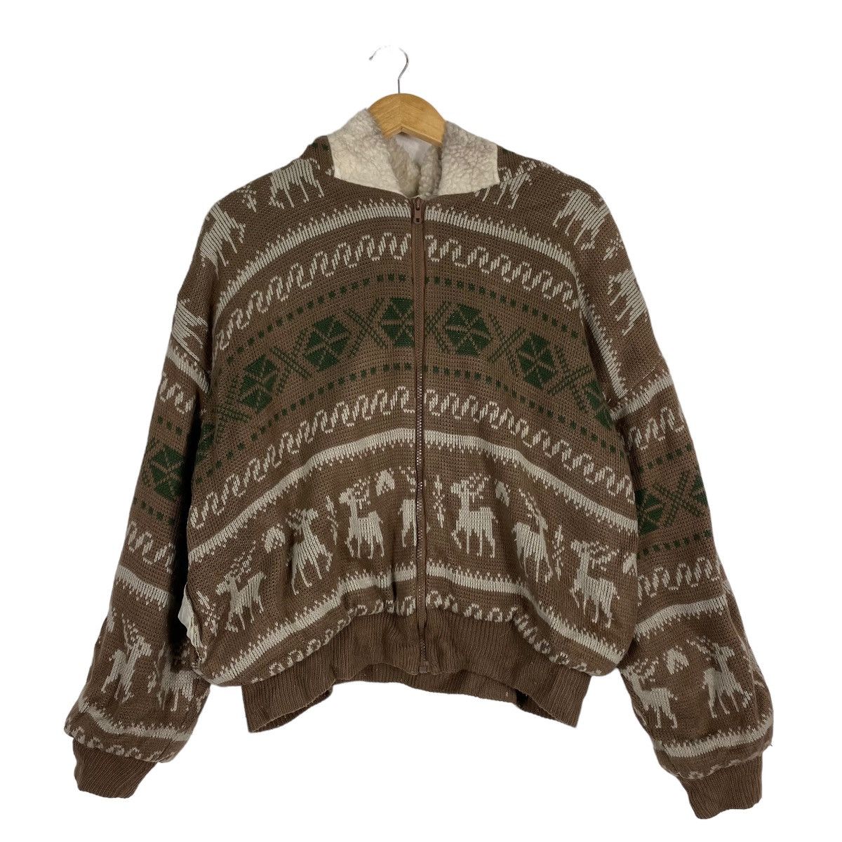Japanese Brand Animal Native Allover Print Zipper Hoodie Jacket Size US M / EU 48-50 / 2 - 1 Thumbnail