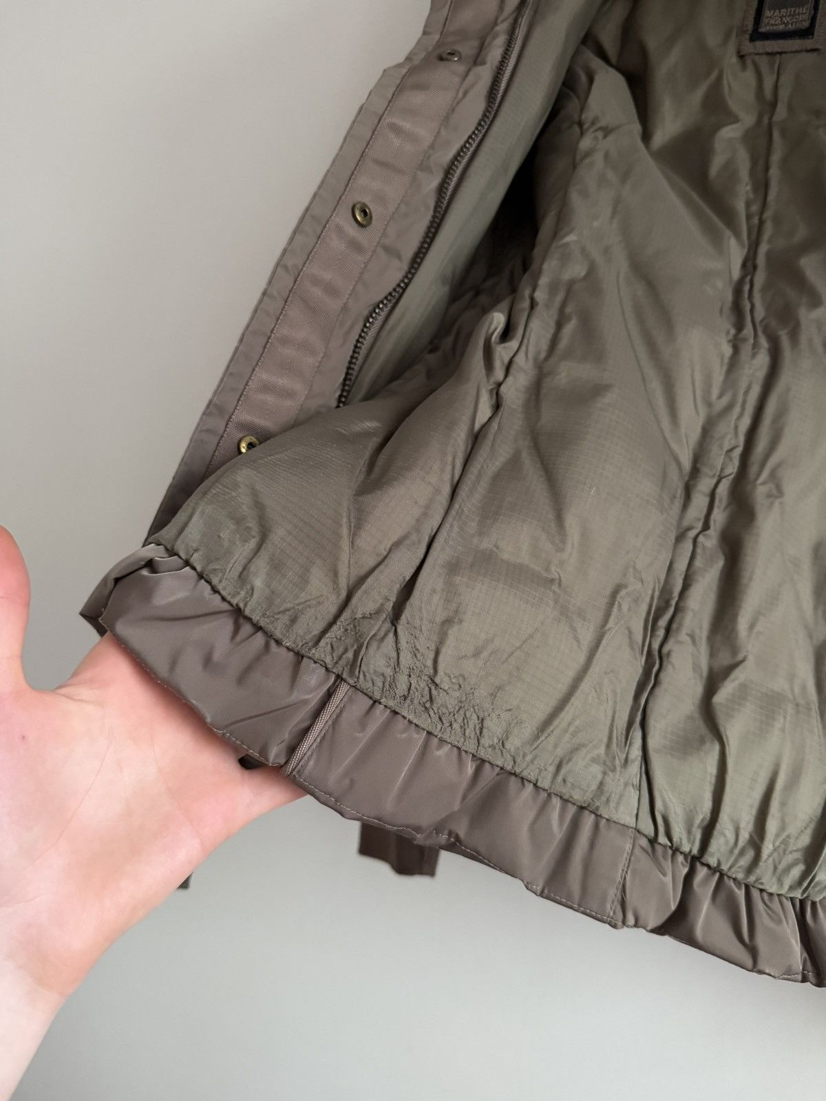 Marithe + Francois Girbaud Marithé François Girbaud Belted Puffer Jacket Taupe Size M / US 6-8 / IT 42-44 - 11 Thumbnail