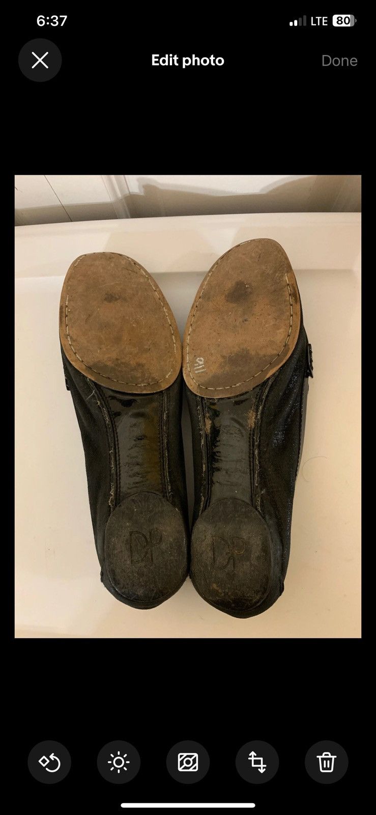 Donald Pliner Donald J Pliner Mens Sz 8.5M Black Leather Shoes Horsebit Size US 8.5 / EU 41-42 - 10 Thumbnail