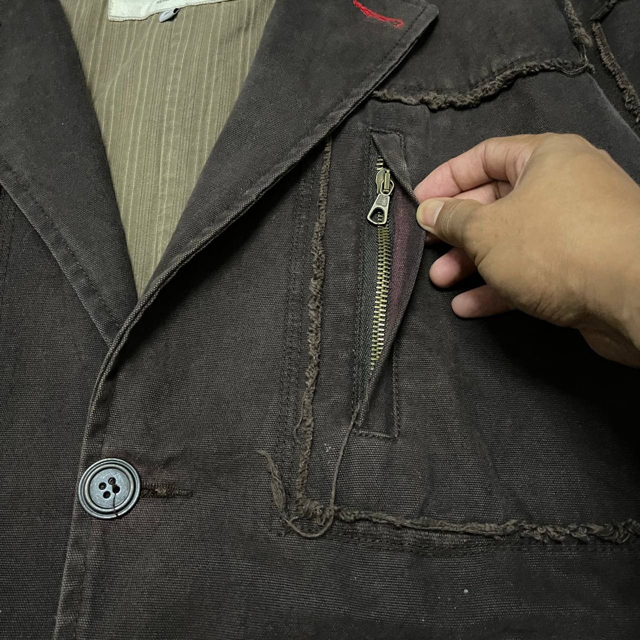 RNT23 Vintage RNT Jeans Long Jacket Inspired Undercover Size US M / EU 48-50 / 2 - 9 Thumbnail