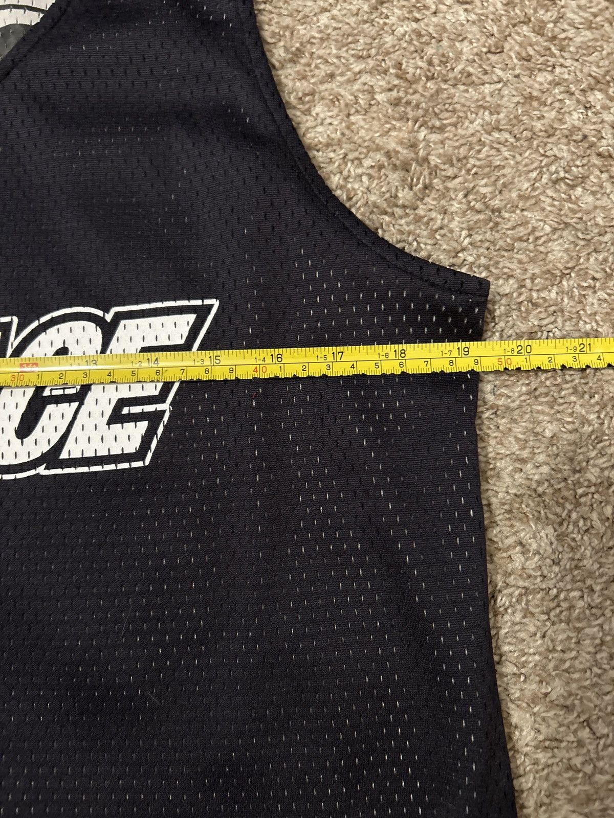 Palace Palace Mesh Reverso Jersey Black/White Size Medium Size US M / EU 48-50 / 2 - 7 Thumbnail