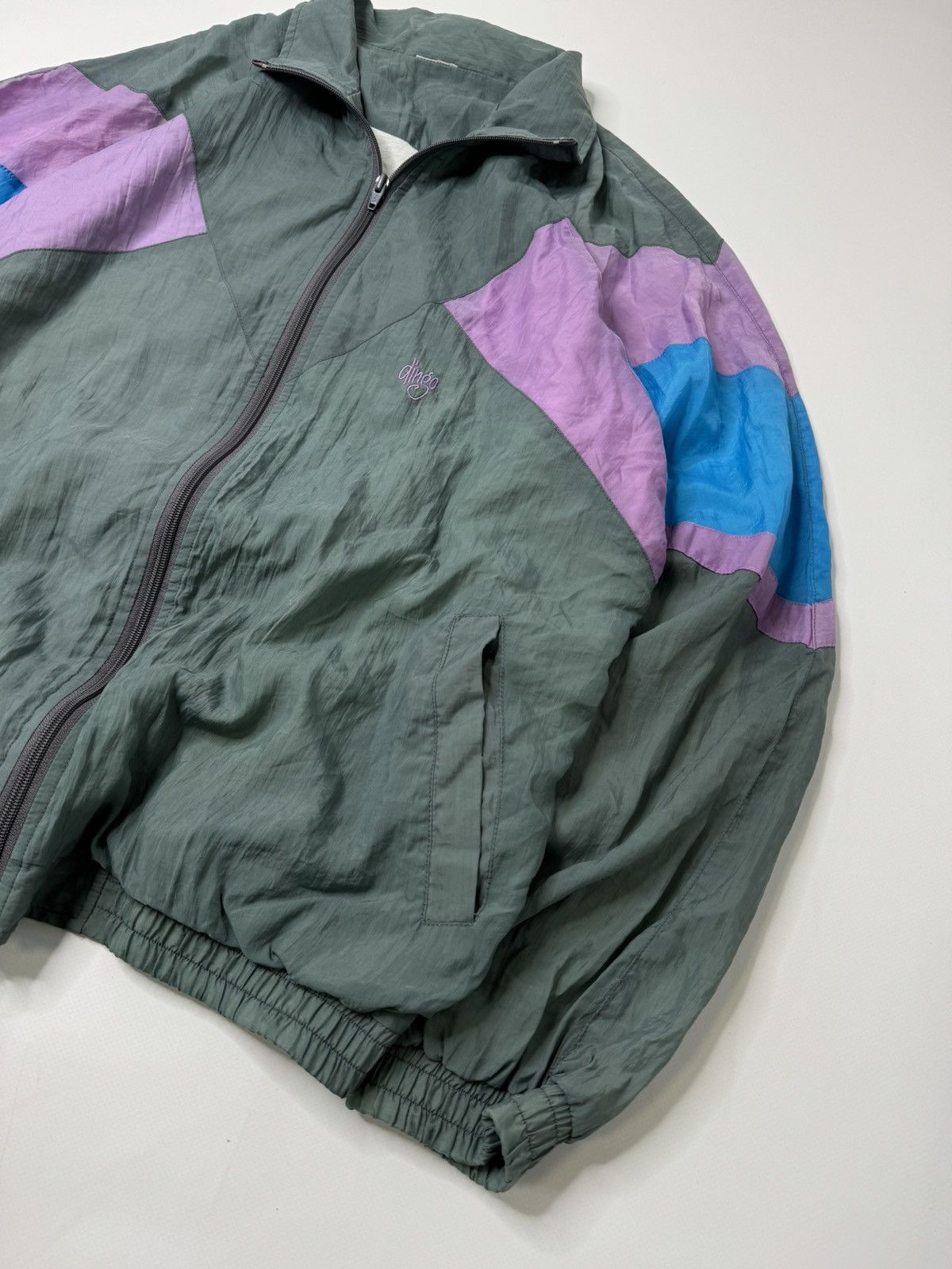 Vintage Vintage light windbreaker jacket 90s 00s swag skater sk8 Size US XL / EU 56 / 4 - 4 Thumbnail