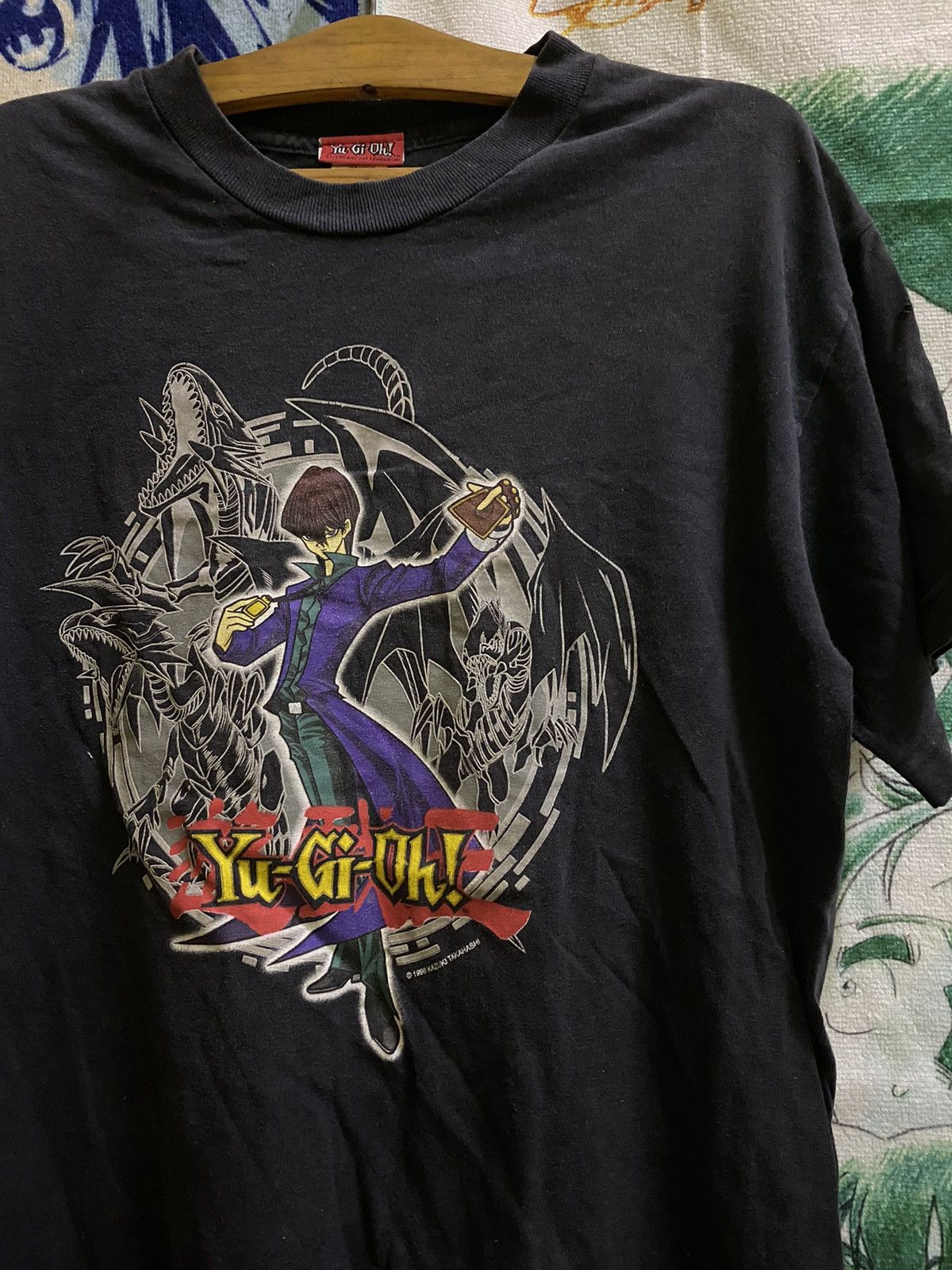 Anime × Japanese Brand × Vintage Vintage 1996 Anime Yu-Gi-Oh! Tee Size US S / EU 44-46 / 1 - 2 Thumbnail