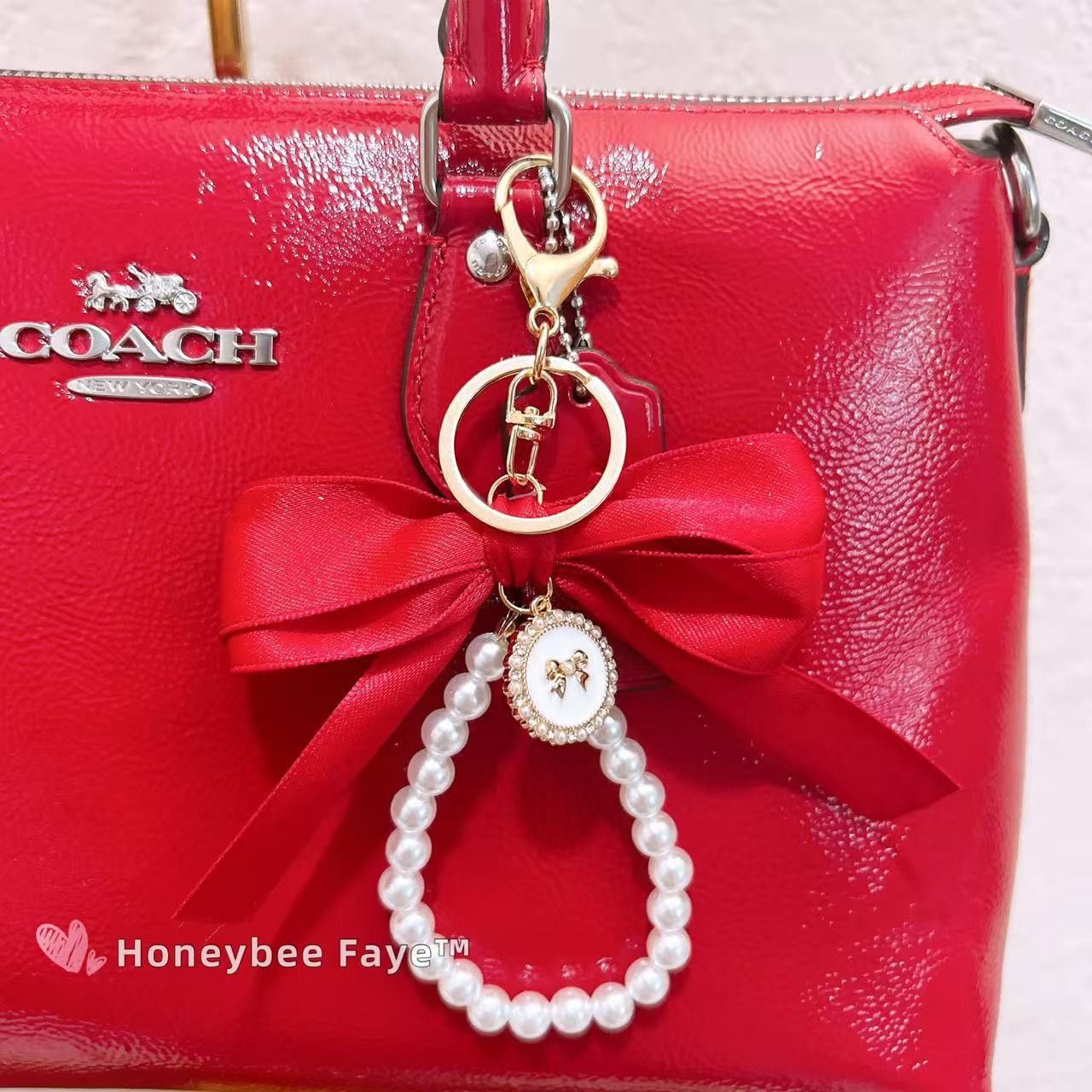 Coach Georgia Satchel Bag CV942 red Size ONE SIZE - 2 Thumbnail