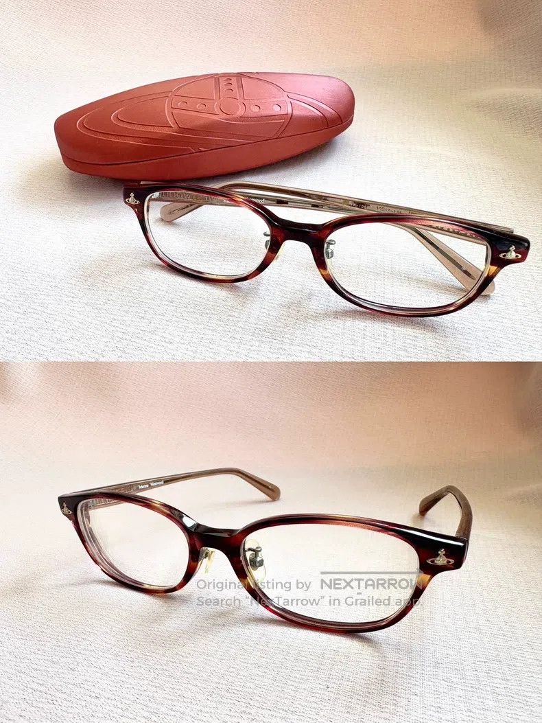 Vivienne Westwood Vivienne Westwood Y2K Saturn Tortoise Bookworm Vintage Gla Size ONE SIZE - 1 Thumbnail
