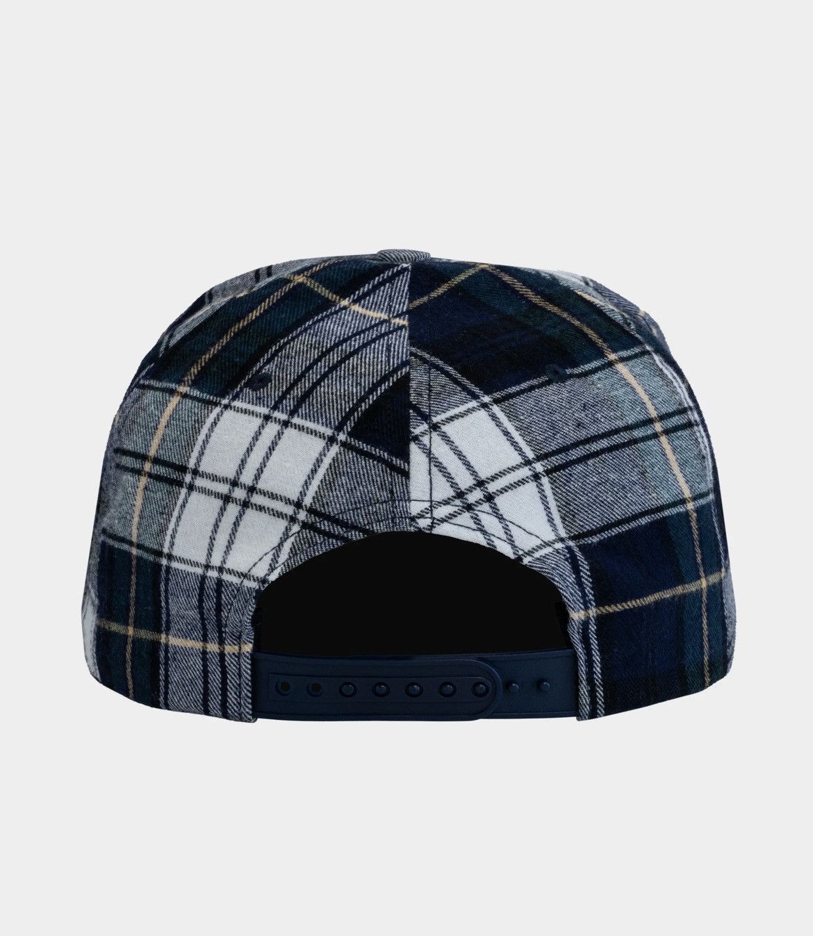 Eric Emanuel Eric Emanuel EE green & white flannel snapback hat Size ONE SIZE - 2 Thumbnail