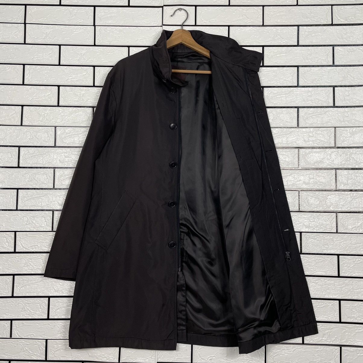 Takeo Kikuchi Takeo Kikuchi Black Long Jacket Size US M / EU 48-50 / 2 - 9 Thumbnail