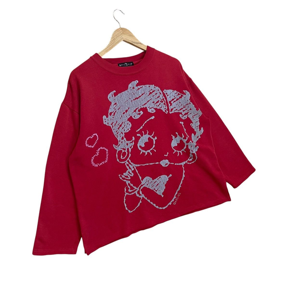 Cartoon Network Vintage 90s Betty Boop Crewneck Sweatshirt Oversize Small Size US S / EU 44-46 / 1 - 2 Thumbnail