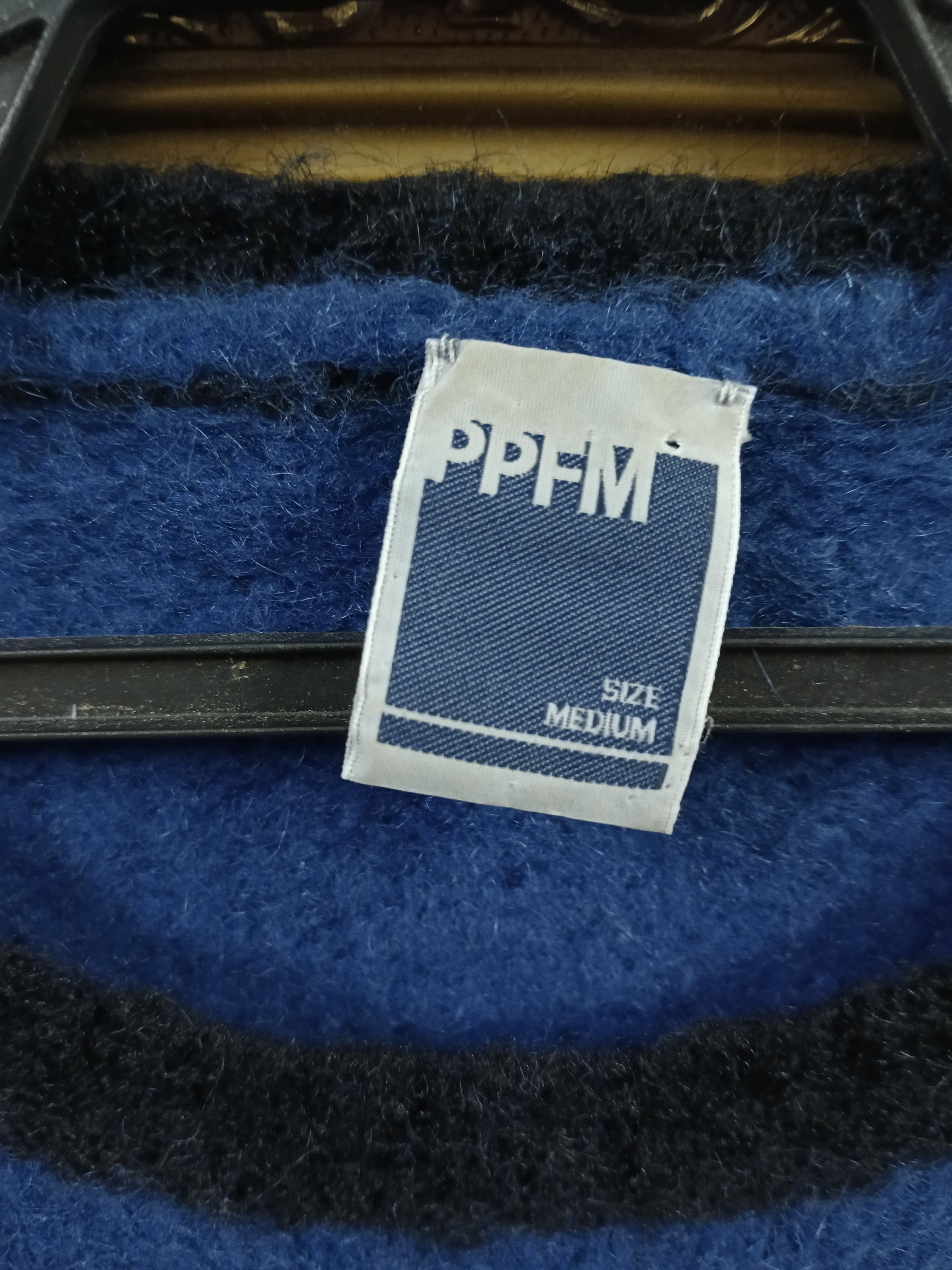 PPFM PPFM STRIPE KURT COBAIN STYLE KNIT MOHAIR Size US M / EU 48-50 / 2 - 4 Thumbnail