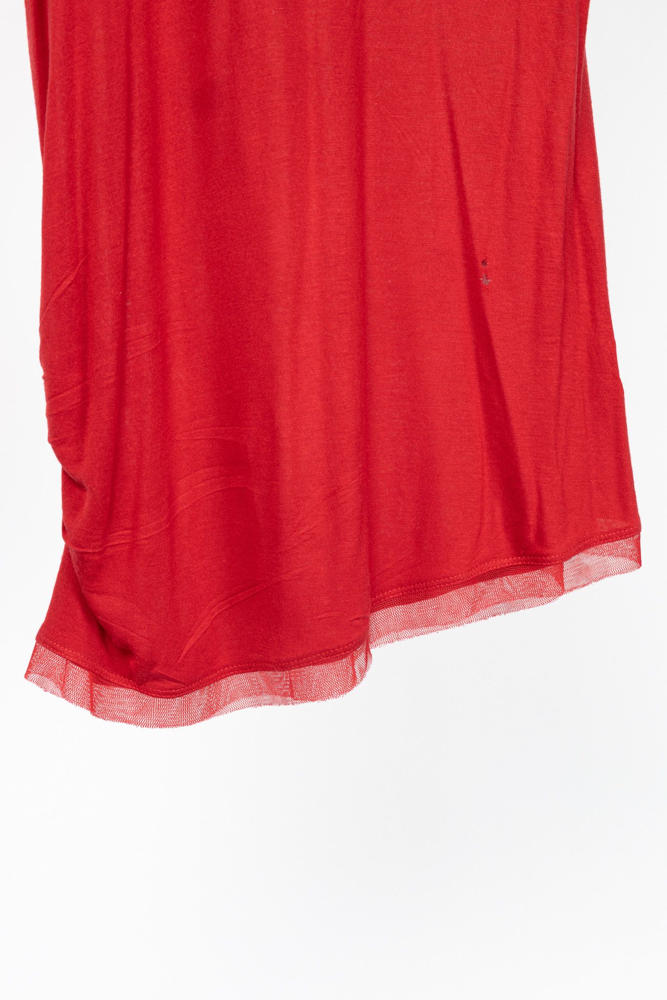 Valentino Valentino T-Shirt Couture Jersey Rosette Flutter-Sleeve Tee Size M / US 6-8 / IT 42-44 - 7 Thumbnail