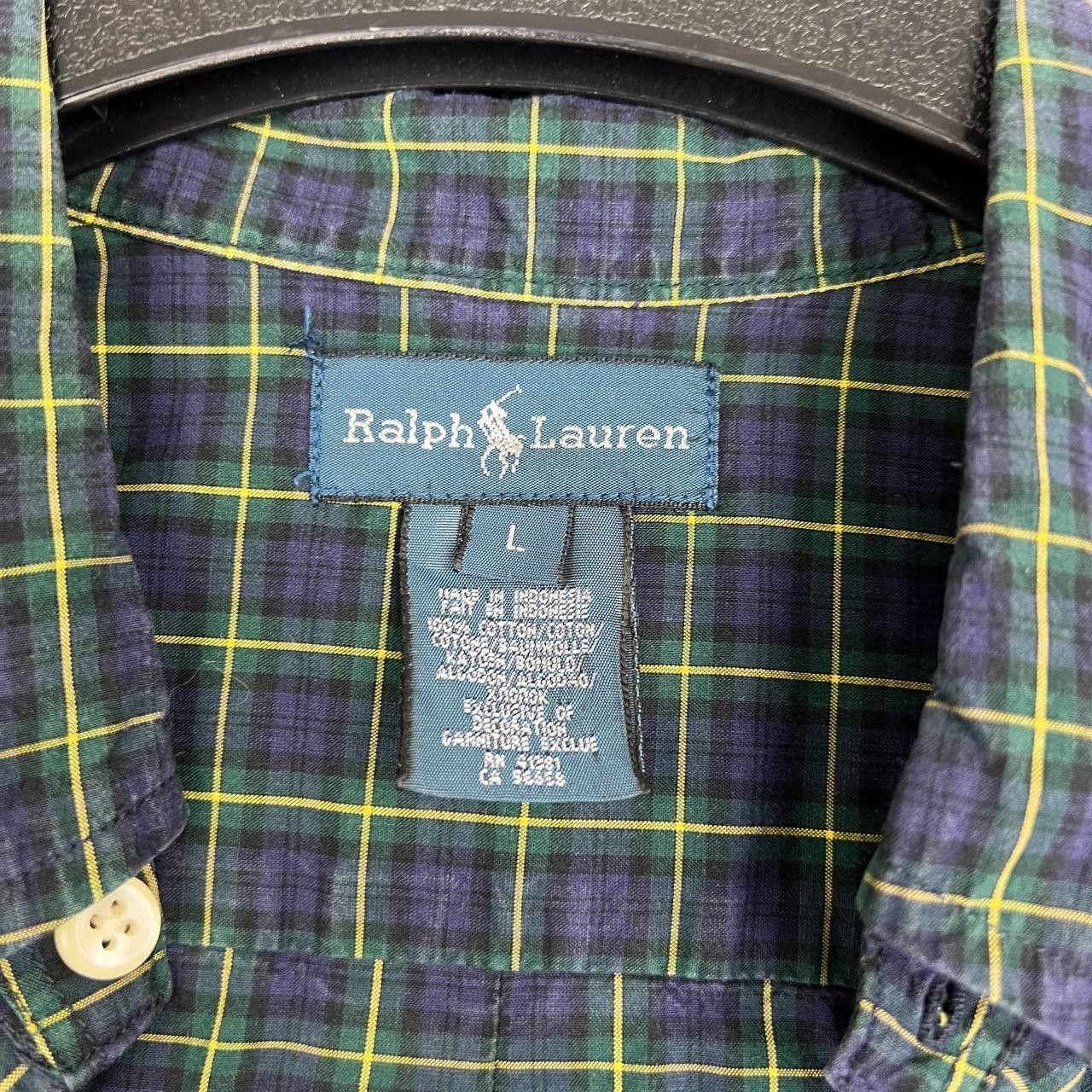 Ralph Lauren Ralph Lauren Button Down Shirt Youth Plaid Long Sleeve L Size US L / EU 52-54 / 3 - 2 Thumbnail