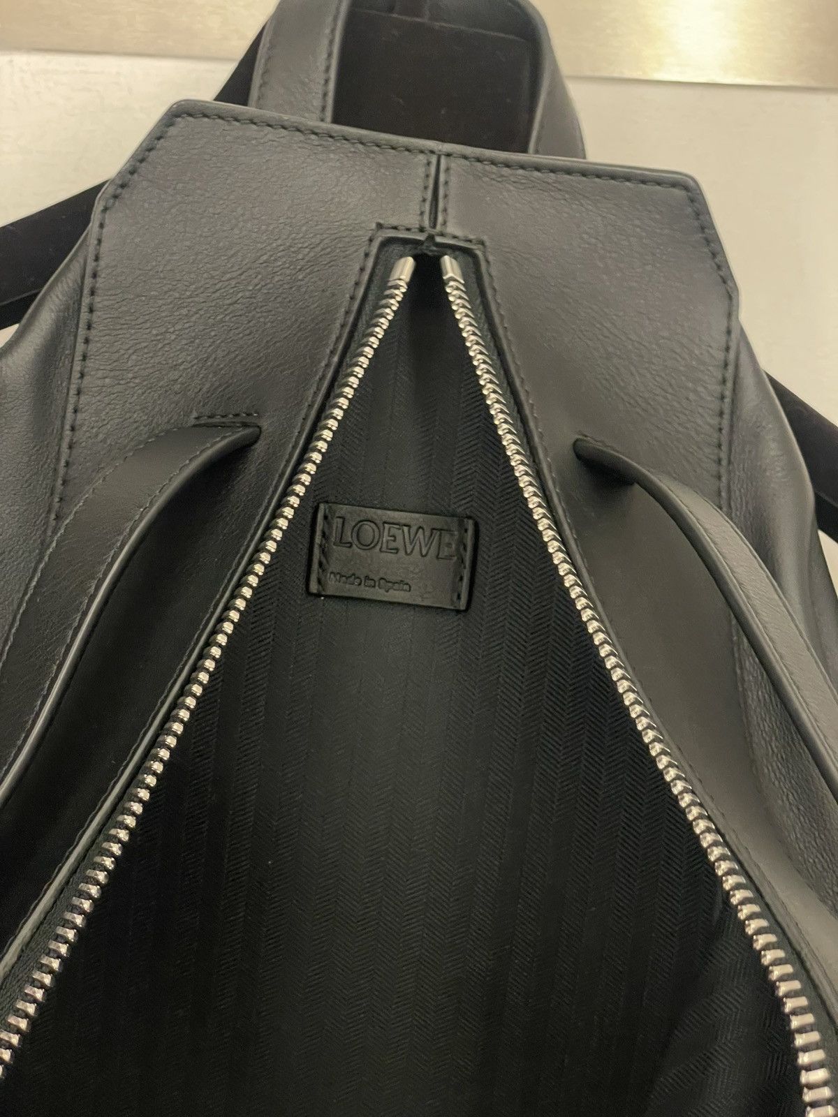 Loewe Convertible backpack in classic calfskin. Size ONE SIZE - 11 Thumbnail