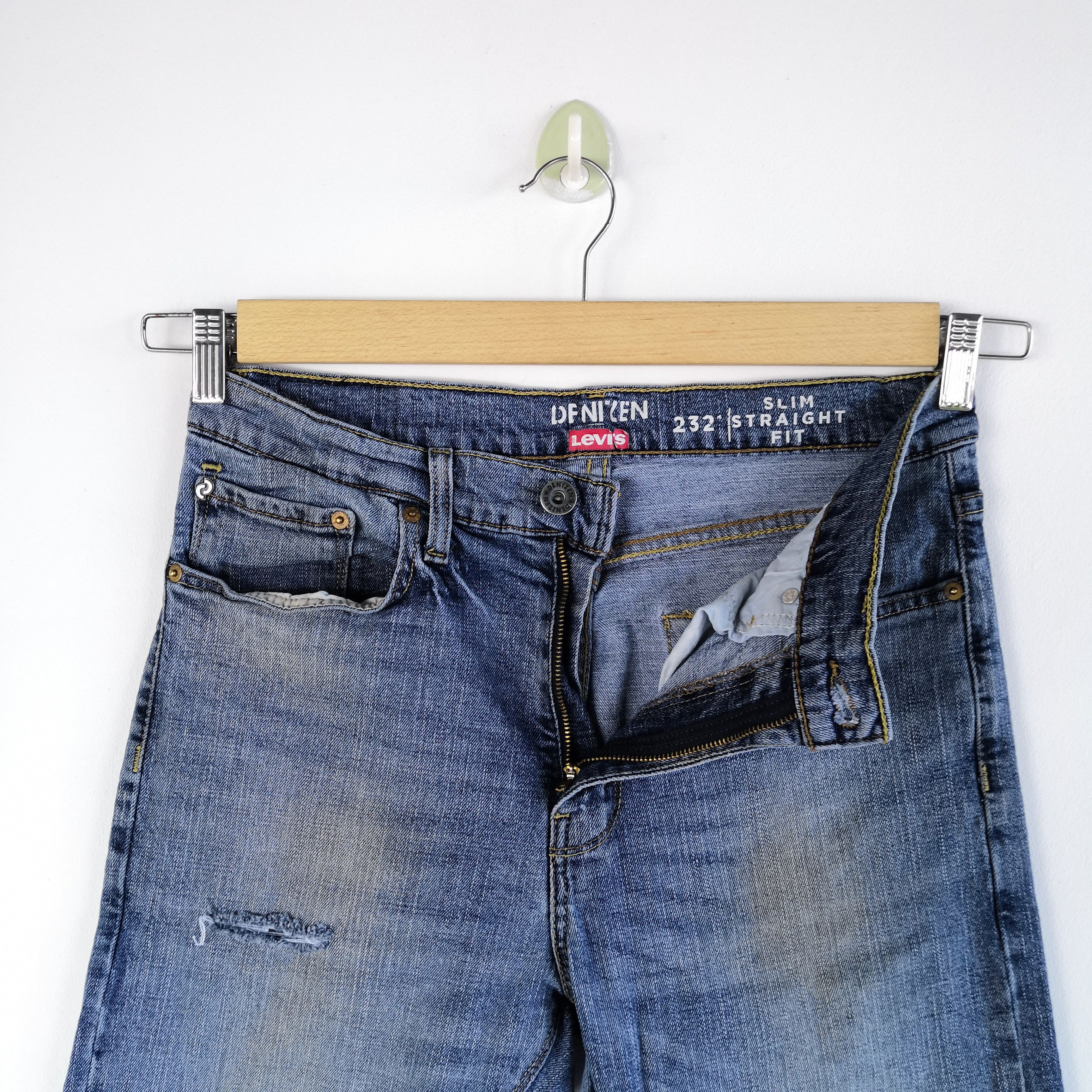 Levi's Distressed Levis Denizen Jeans Levi's Light Blue Denim Size US 30 / EU 46 - 7 Thumbnail
