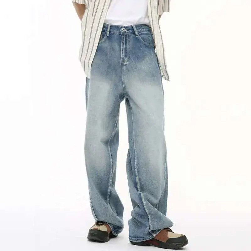 Jean Vintage Patchwork Streetwear Jeans Size US 32 / EU 48 - 3 Thumbnail