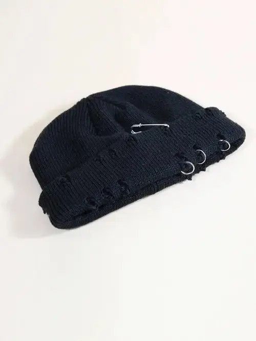 Japanese Brand × Vintage Distressed Beanie Size ONE SIZE - 4 Thumbnail