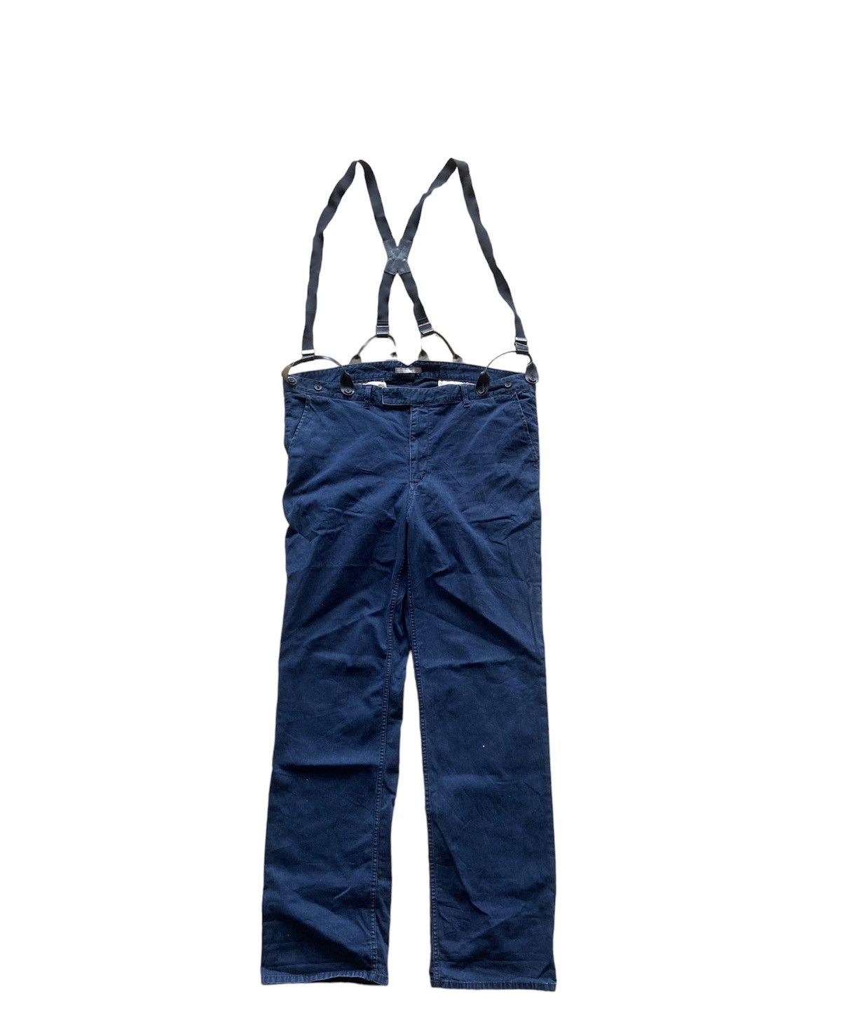 Diet Butcher Slim Skin Vintage Diet Butcher Slim Skin Suspenders Camus Braces Pants Size US 40 / EU 56 - 2 Thumbnail