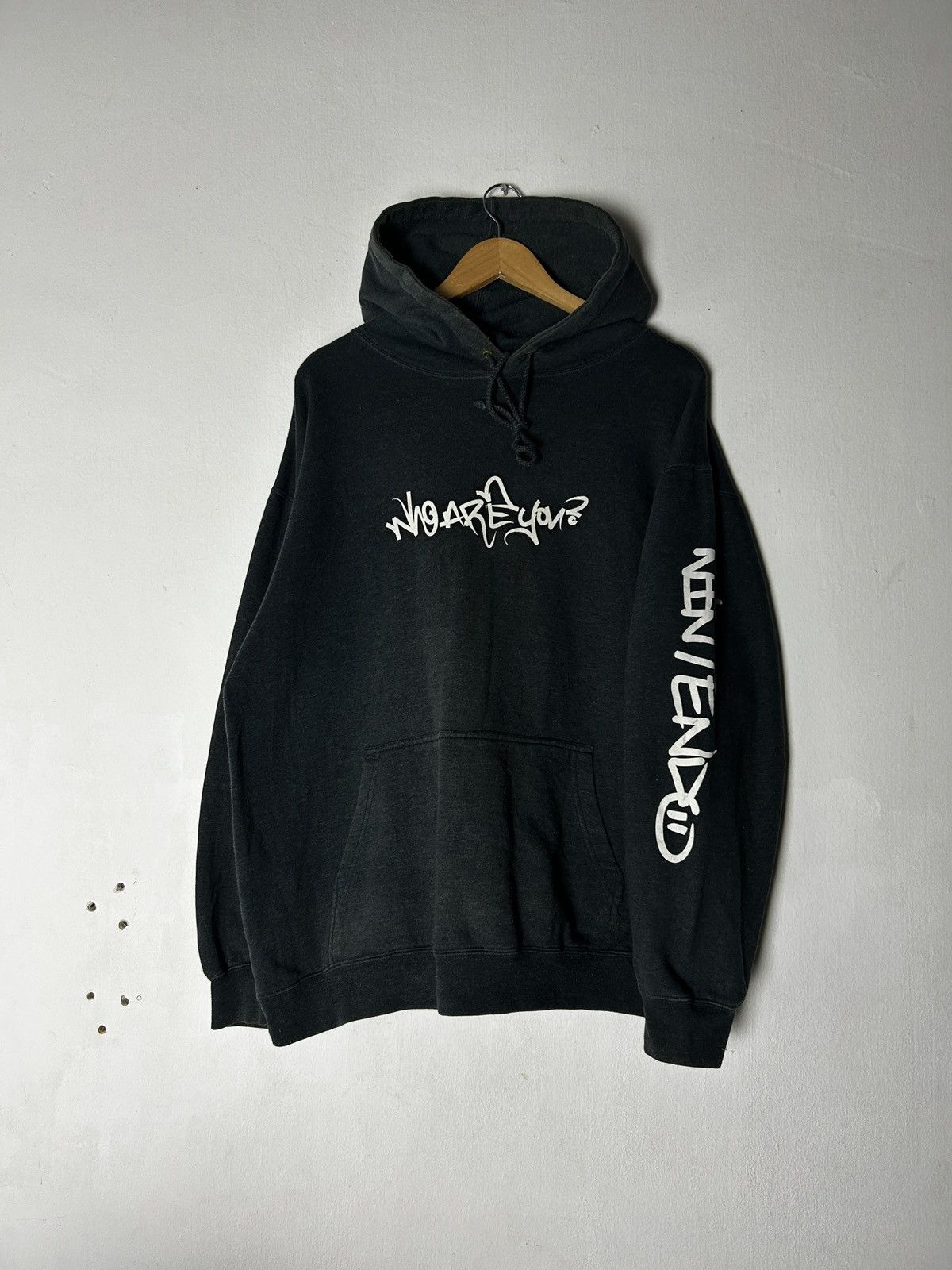 Vintage Very Rare Vintage Nintendo Promo Who Are You ? hoodie Size US L / EU 52-54 / 3 - 1 Thumbnail