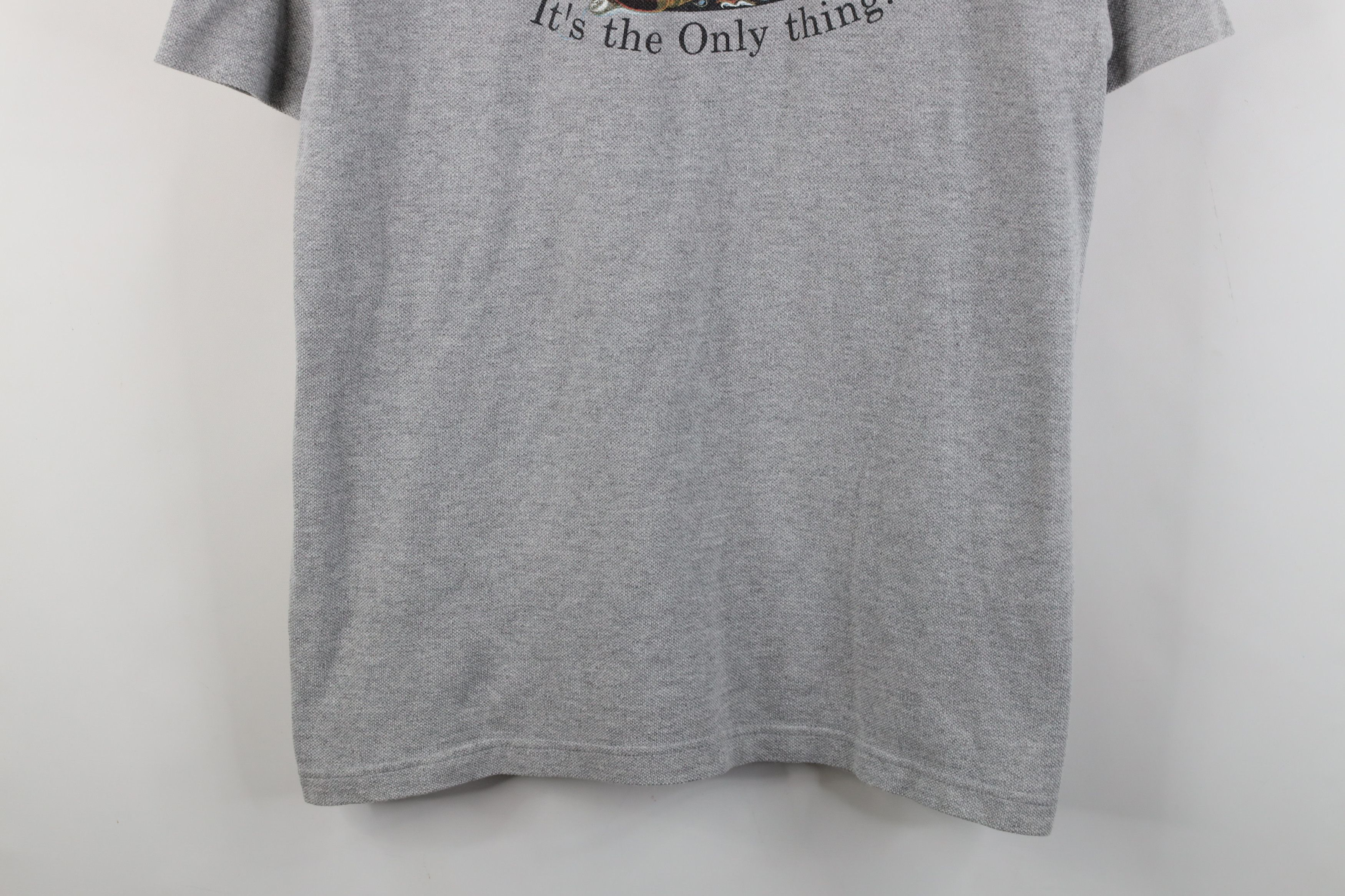 Vintage Vintage 90s Everything It's The Only Thing Knit T-Shirt USA Size US L / EU 52-54 / 3 - 3 Thumbnail
