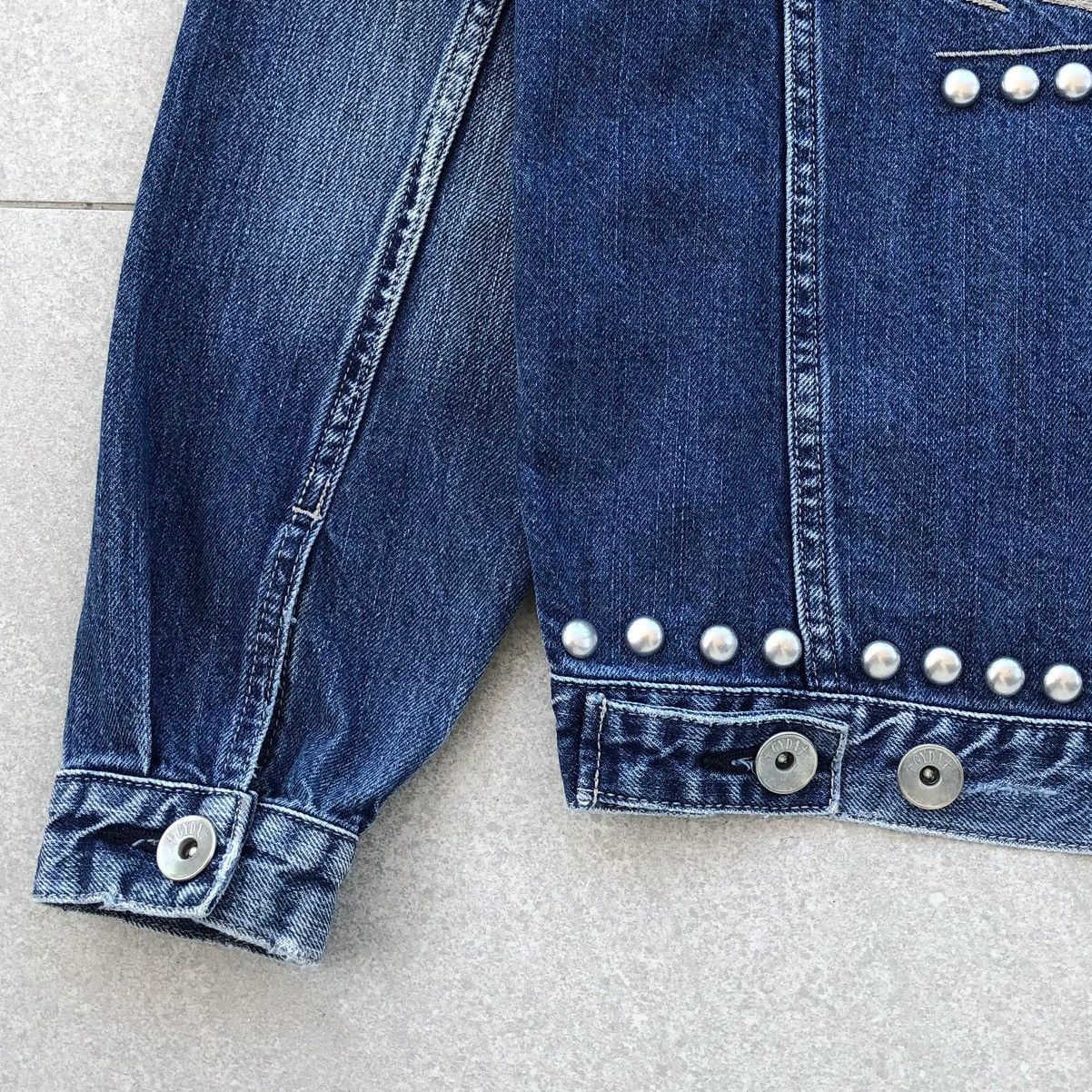 Vintage GYDA Los Angeles Embroidery Logo Denim Jacket Size US L / EU 52-54 / 3 - 16 Thumbnail