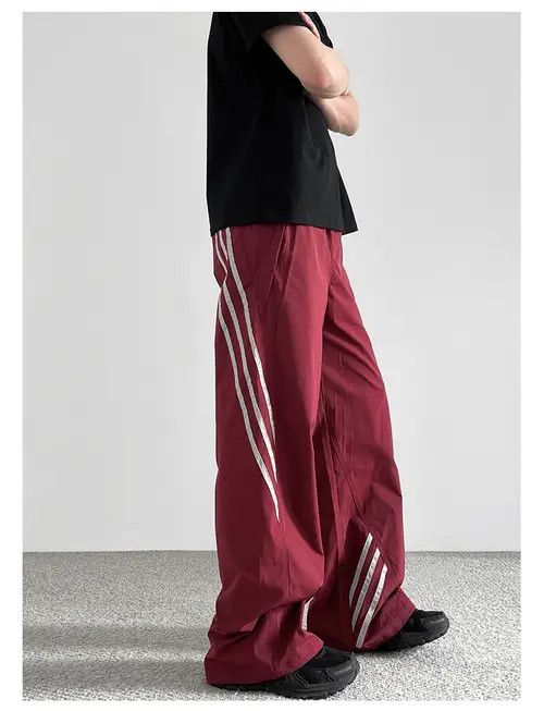 Japanese Brand Yoshimi x Rieko Baggy Striped Sweatpants Size US 30 / EU 46 - 8 Thumbnail