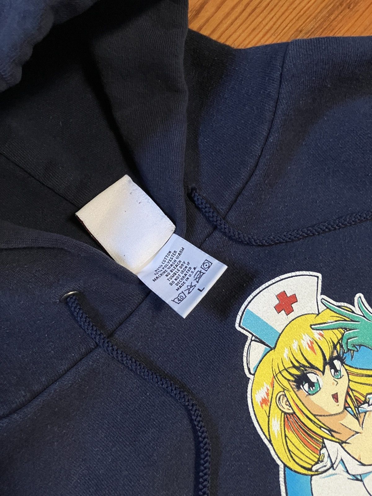 Hook-Ups Rare 90s vintage Hook-Ups hoodie Size US L / EU 52-54 / 3 - 4 Thumbnail
