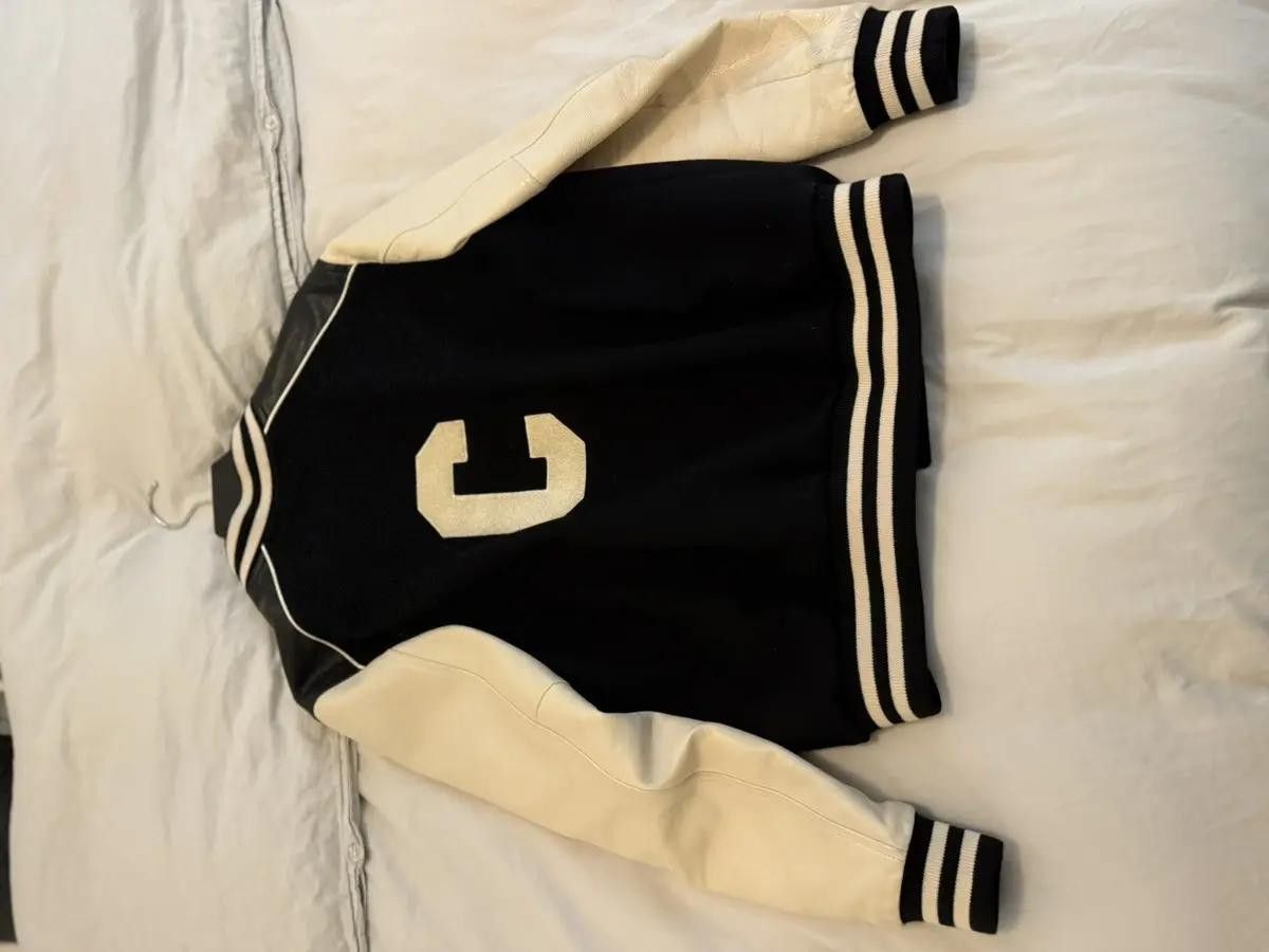 Celine Celine Varsity Leather Jacket Size US M / EU 48-50 / 2 - 3 Thumbnail
