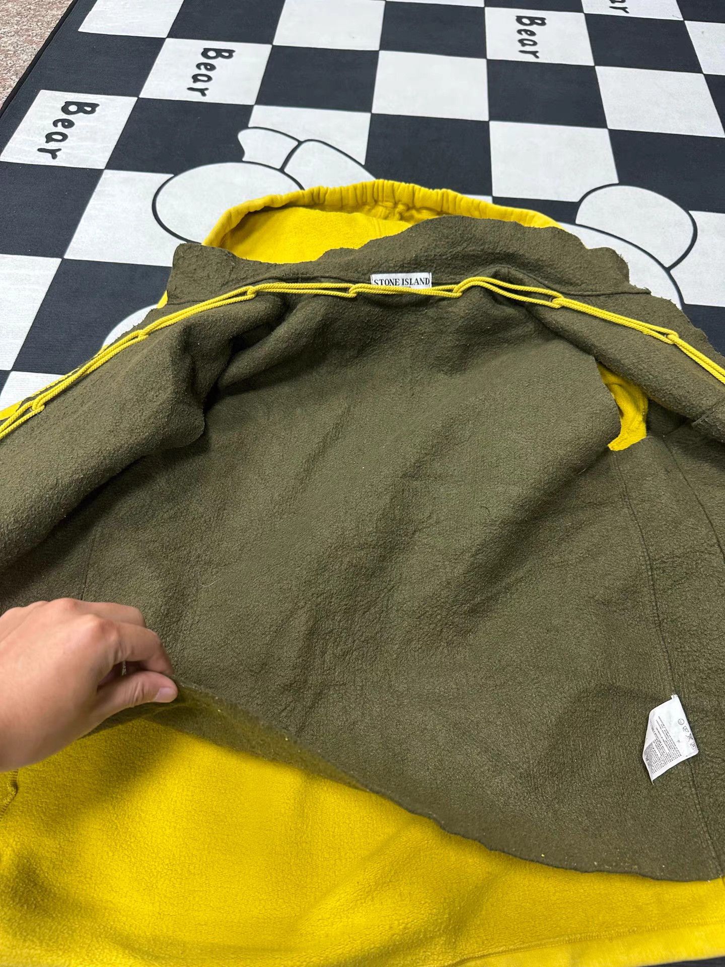 Stone Island STONE ISLAND Wool 2-in-1 Hooded Jacket K5 Size US S / EU 44-46 / 1 - 3 Thumbnail