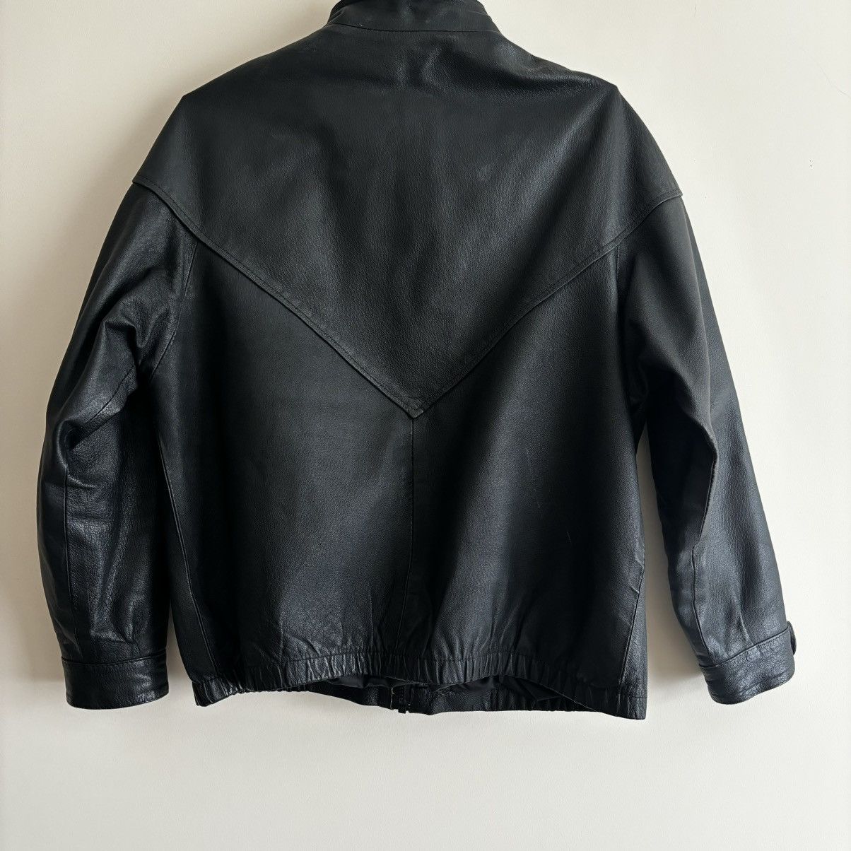 Hysteric Glamour × Vintage Vintage Avant-Garde Leather Jacket Size L / US 10 / IT 46 - 4 Thumbnail