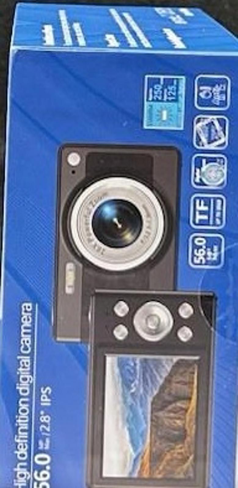 Other Purple Compact Digital Camera 56.0MP Model a15 2.8" Screen F Size ONE SIZE - 4 Thumbnail
