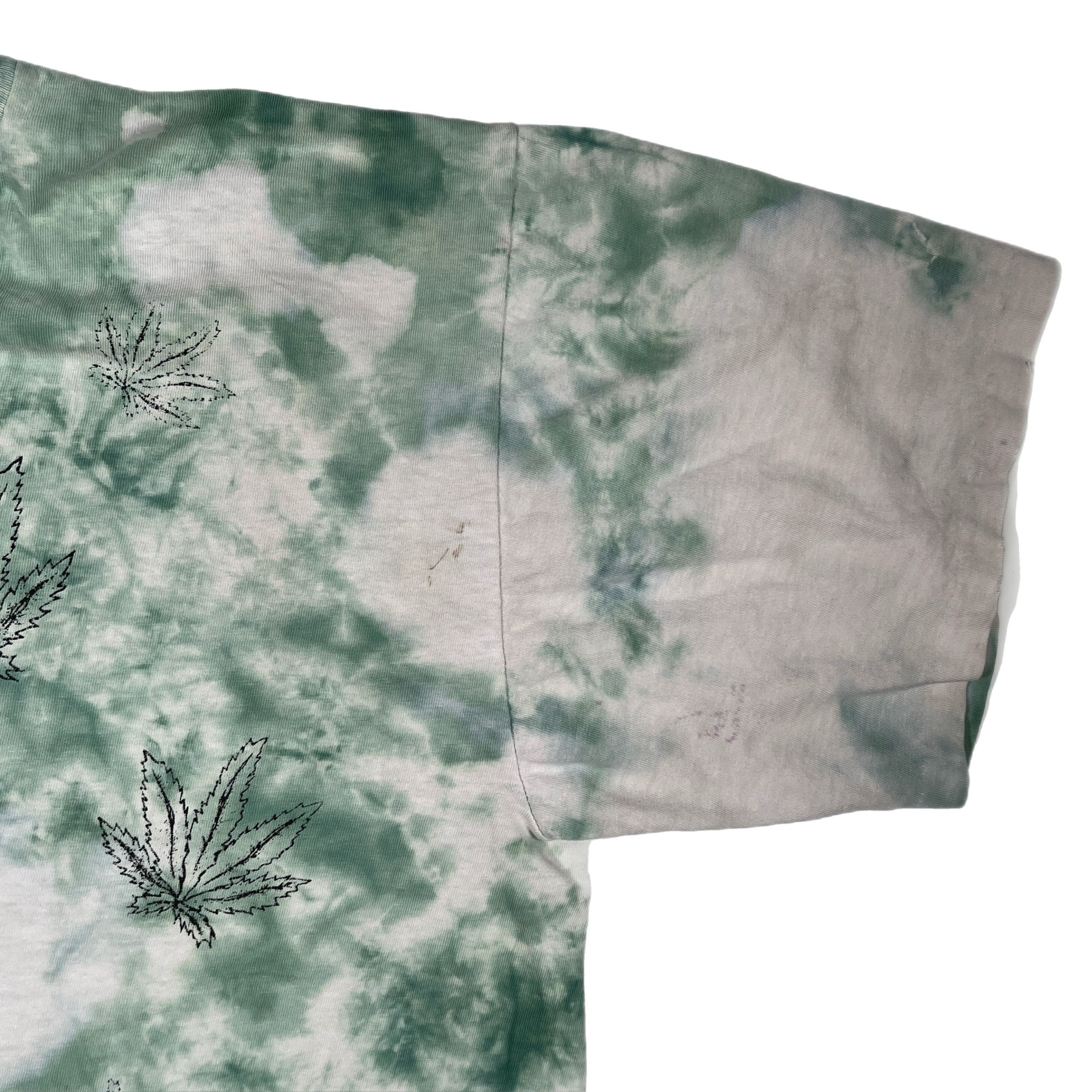 Vintage Weed Leaf Tie Dye Size US L / EU 52-54 / 3 - 4 Thumbnail