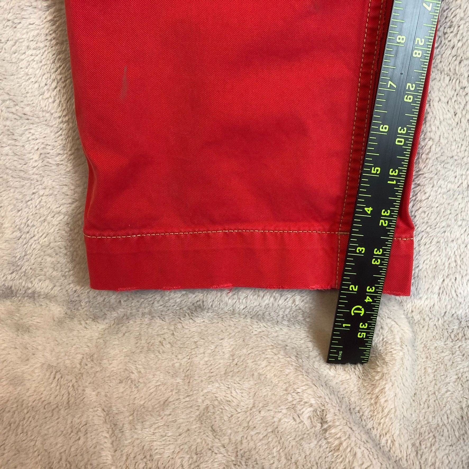 Robert Graham Robert Graham Mens Pants 40x35 Red Slim Fit Jeano Style Cott Size US 40 / EU 56 - 12 Thumbnail