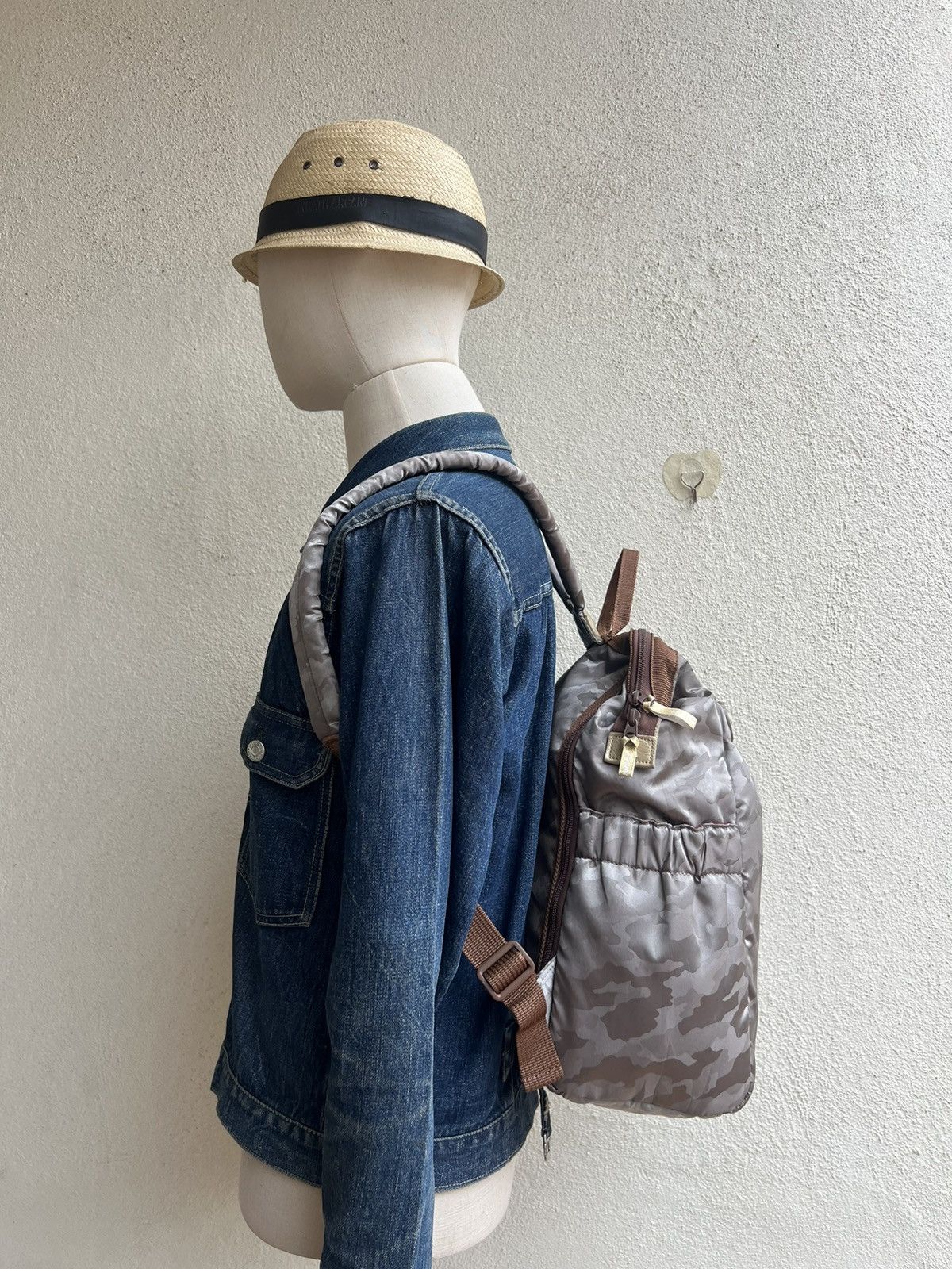 Vintage Artisan & Artist Japan Camouflage Backpack Bag Rucksack Size ONE SIZE - 2 Thumbnail