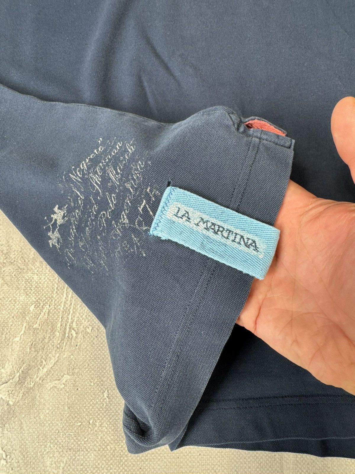 Vintage Vintage La Martina Ralph Lauren Style Polo Tee Size US M / EU 48-50 / 2 - 12 Thumbnail