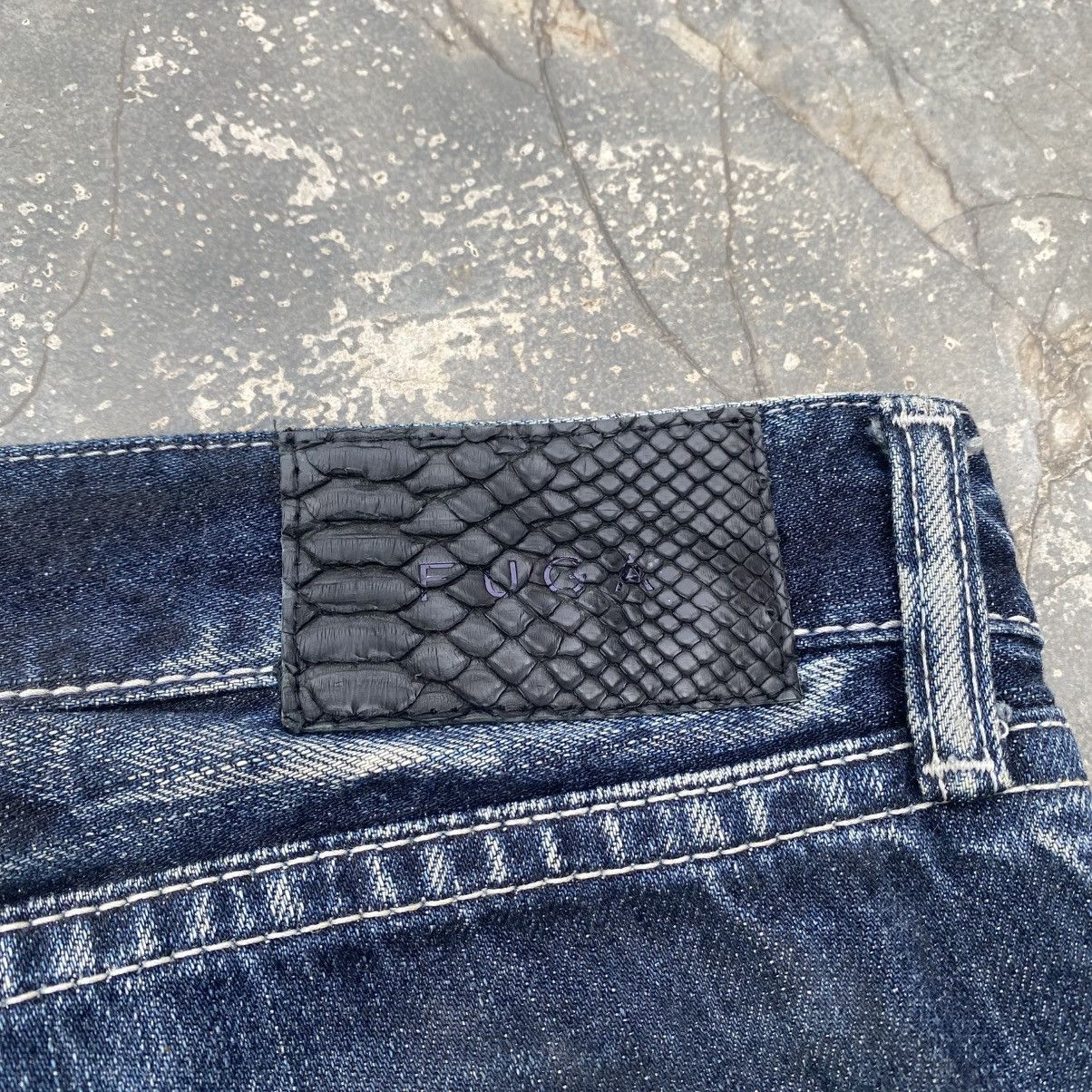 GOSTAR DE FUGA FUGA Reptile Flared Jeans LGB IF SIX WAS NINE Size US 30 / EU 46 - 12 Thumbnail