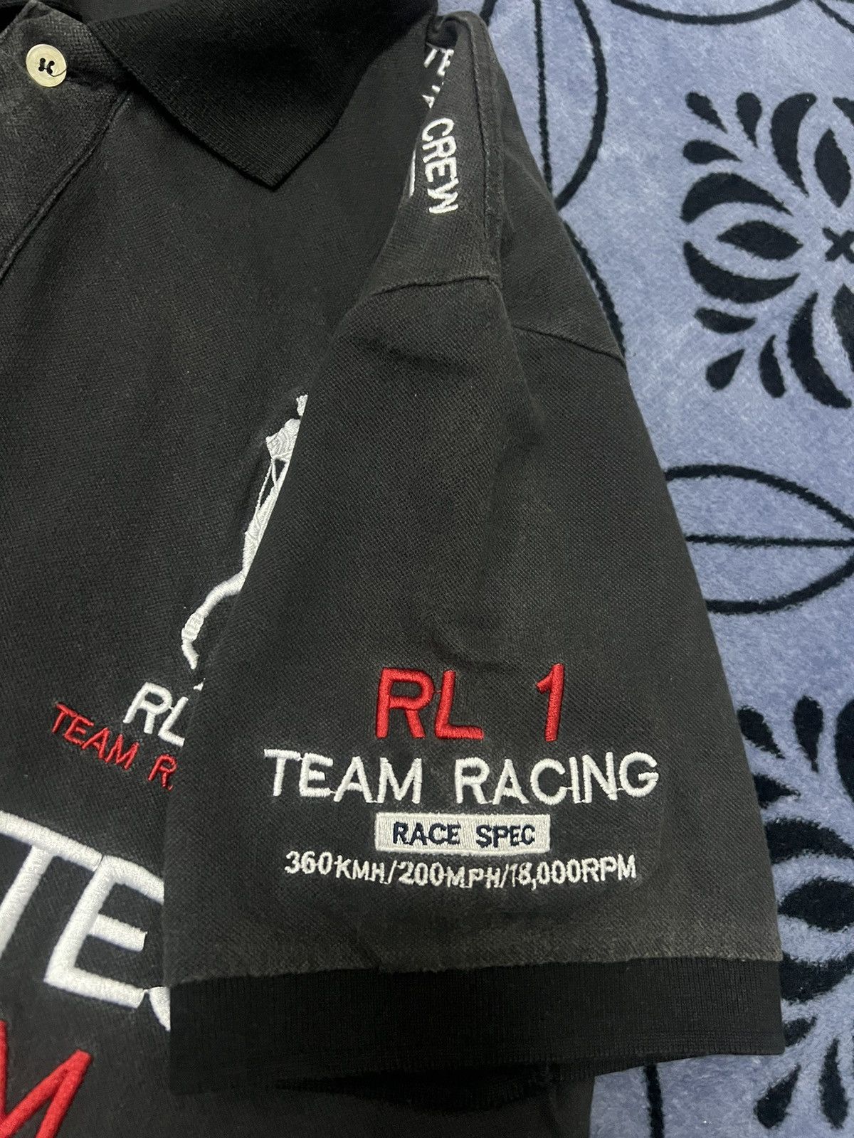 Polo Ralph Lauren × Vintage POLO by Ralph Lauren - United State Racing Team Size US L / EU 52-54 / 3 - 16 Thumbnail