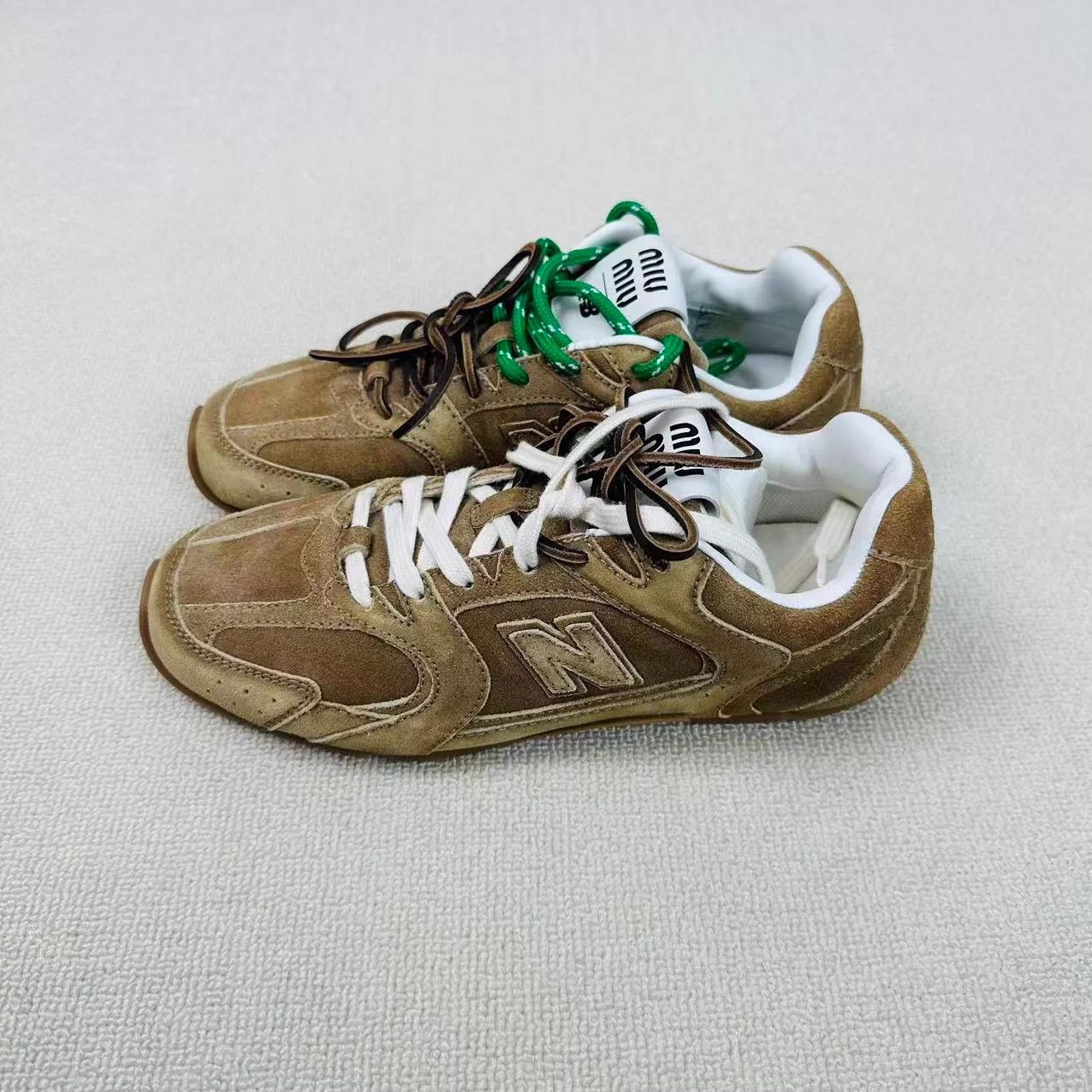 Miu Miu MIU MIU x NB German Trainer Women's 38 Size US 8 / IT 38 - 3 Thumbnail
