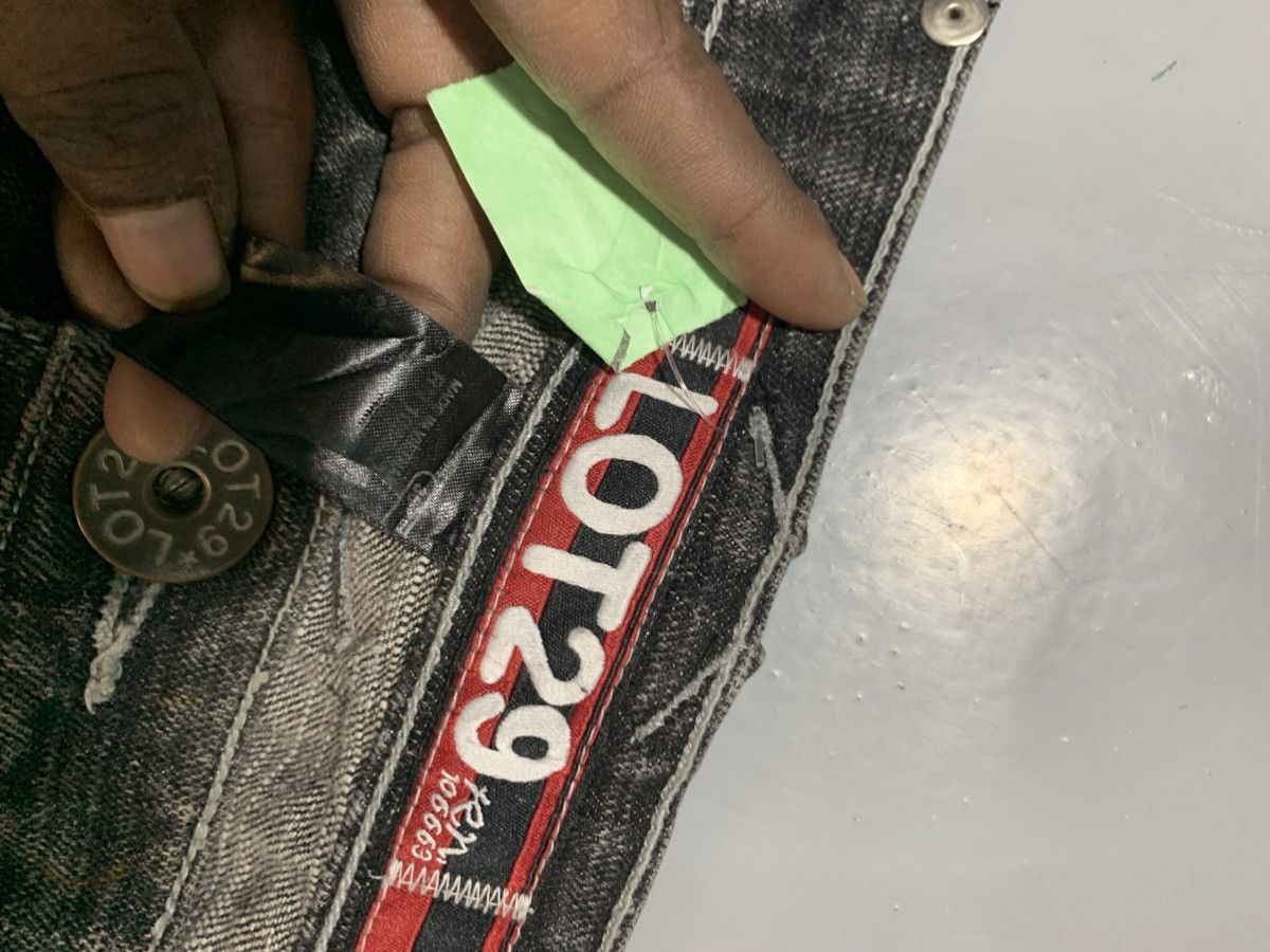 Southpole Rare vintage Y2K spell out embroidered denim Size US 34 / EU 50 - 4 Thumbnail