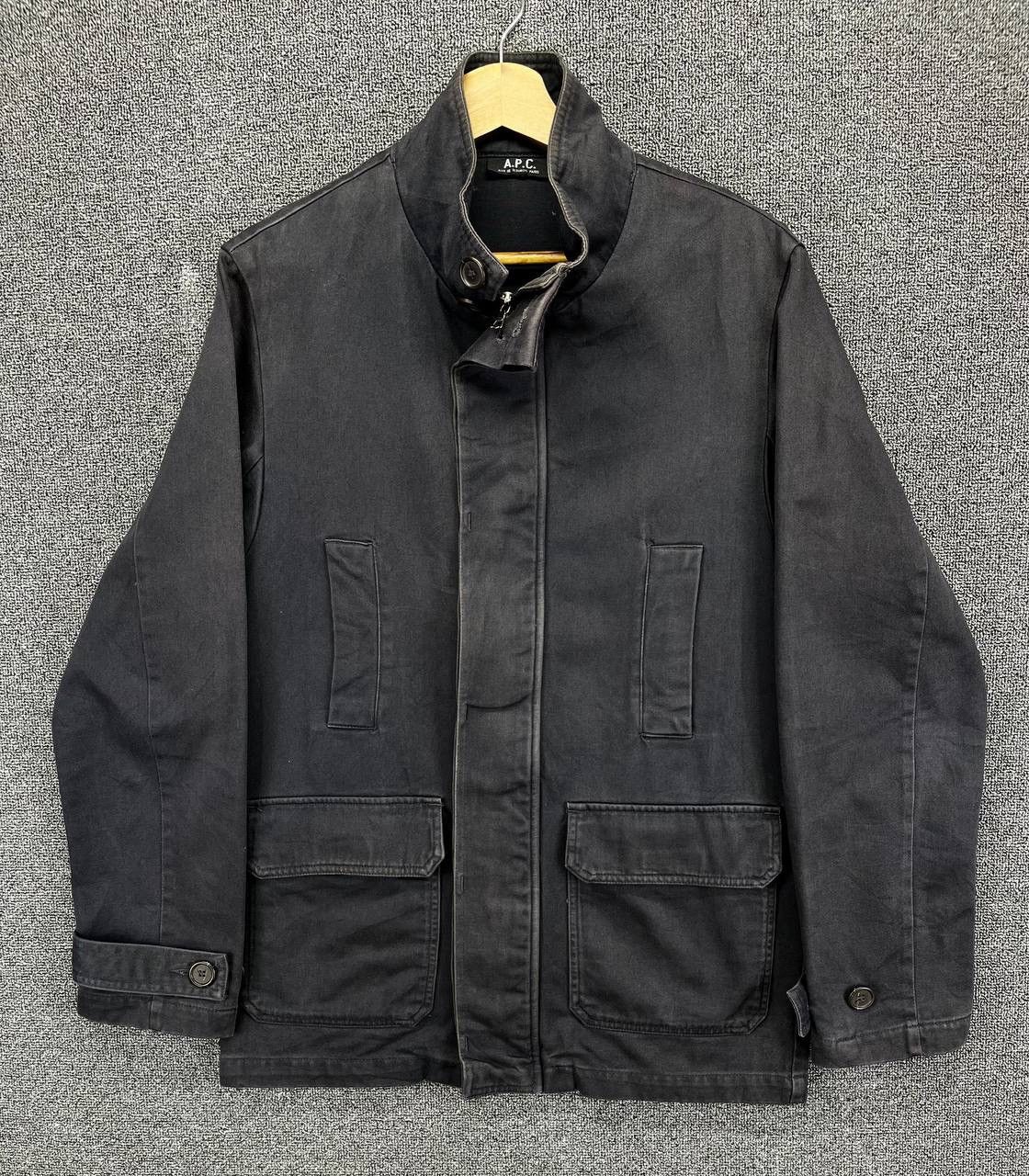 A.P.C. Vintage A.P.C. Bondage Multi Pocket Luxury Zip Up Jacket Size US M / EU 48-50 / 2 - 1 Thumbnail
