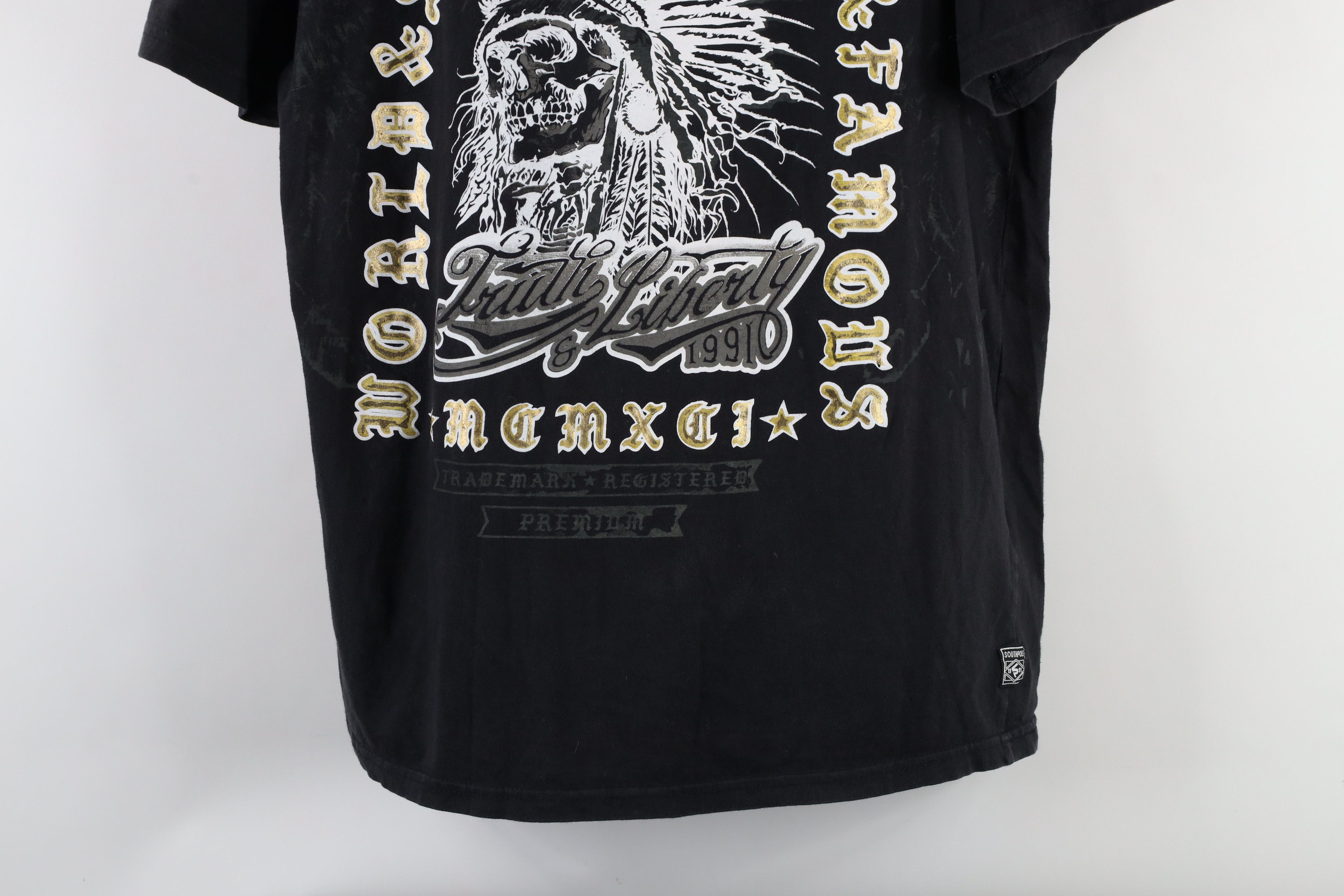 Southpole × Vintage Vintage Y2K Southpole Tribal Wings MMA UFC Fighting T-Shirt Size US M / EU 48-50 / 2 - 3 Thumbnail